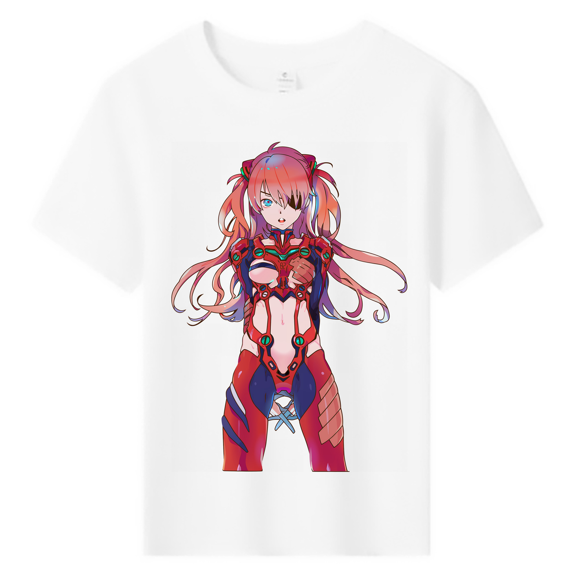 （画像用） EVA 新世紀エヴァンゲリオン 綿100％キッズTシャツ（フロントプリント）