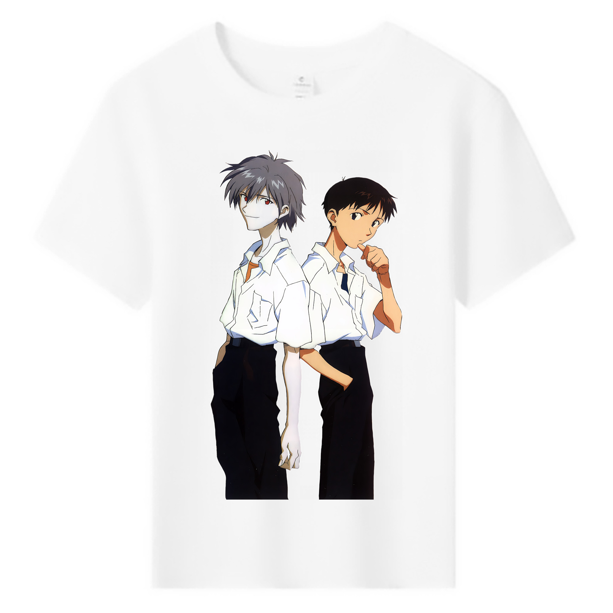 （画像用） EVA 新世紀エヴァンゲリオン 綿100％キッズTシャツ（フロントプリント）