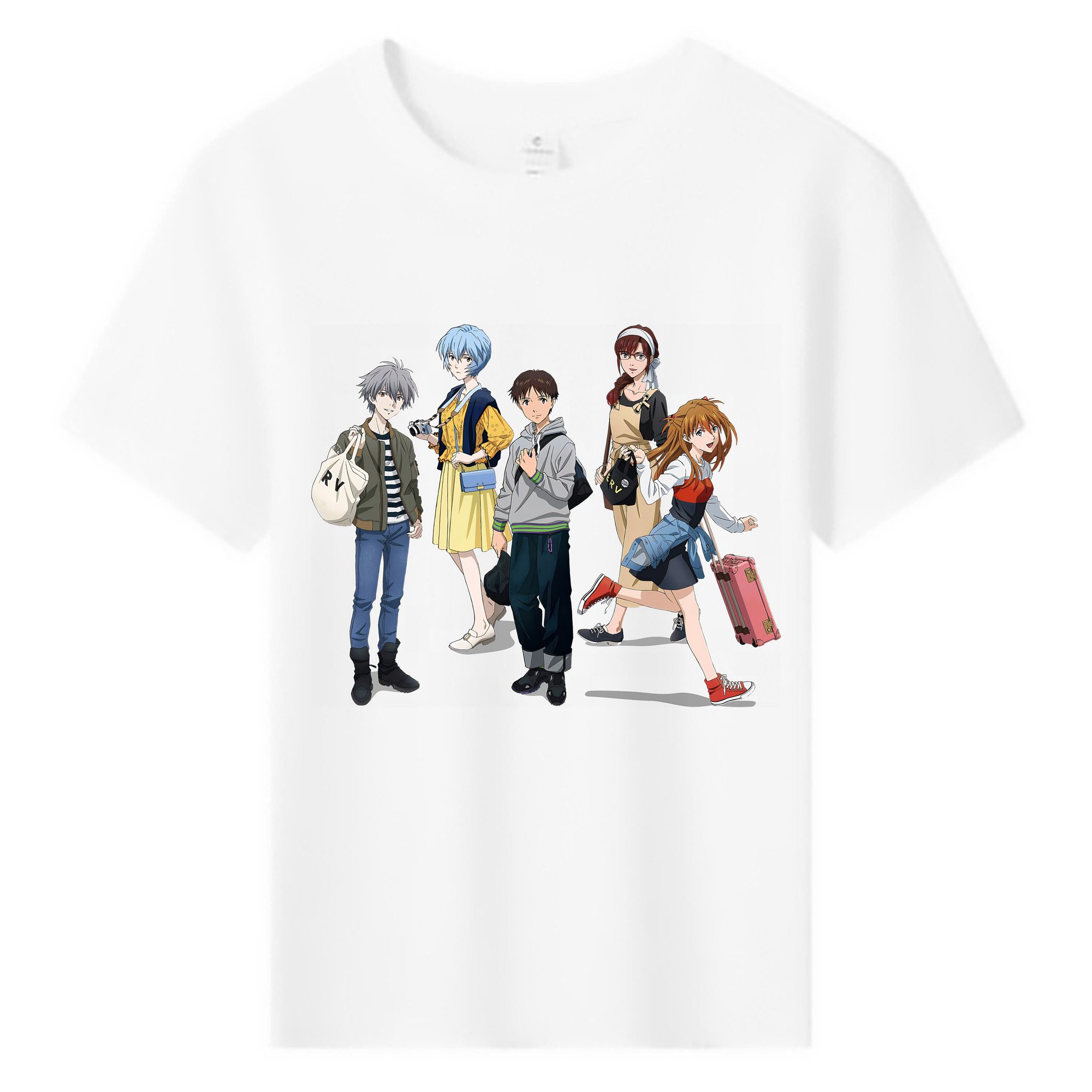 （画像用） EVA 新世紀エヴァンゲリオン 綿100％キッズTシャツ（フロントプリント）