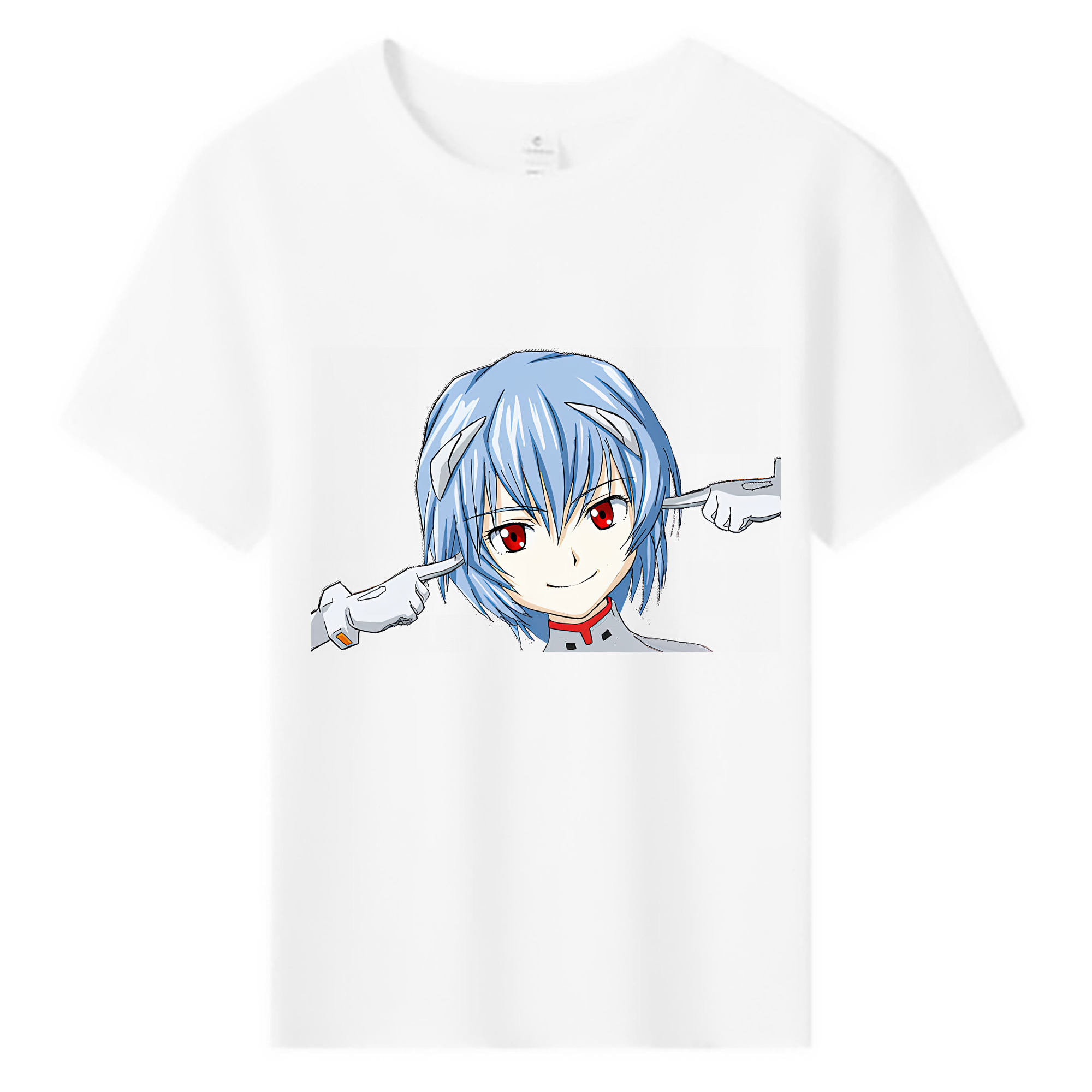 （画像用） EVA 新世紀エヴァンゲリオン 綿100％キッズTシャツ（フロントプリント）