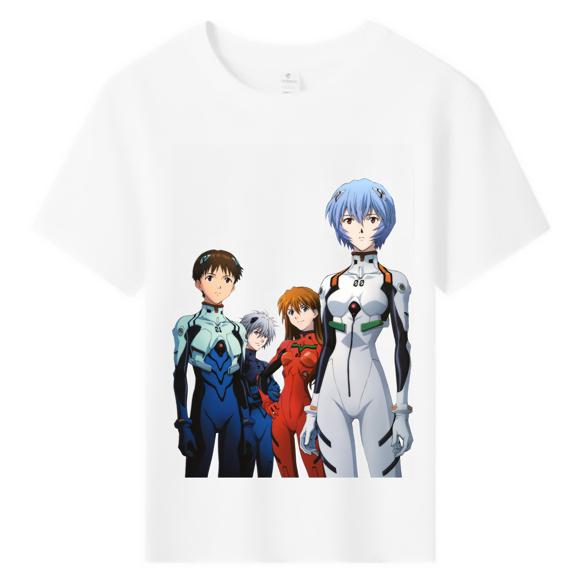 （画像用） EVA 新世紀エヴァンゲリオン 綿100％キッズTシャツ（フロントプリント）