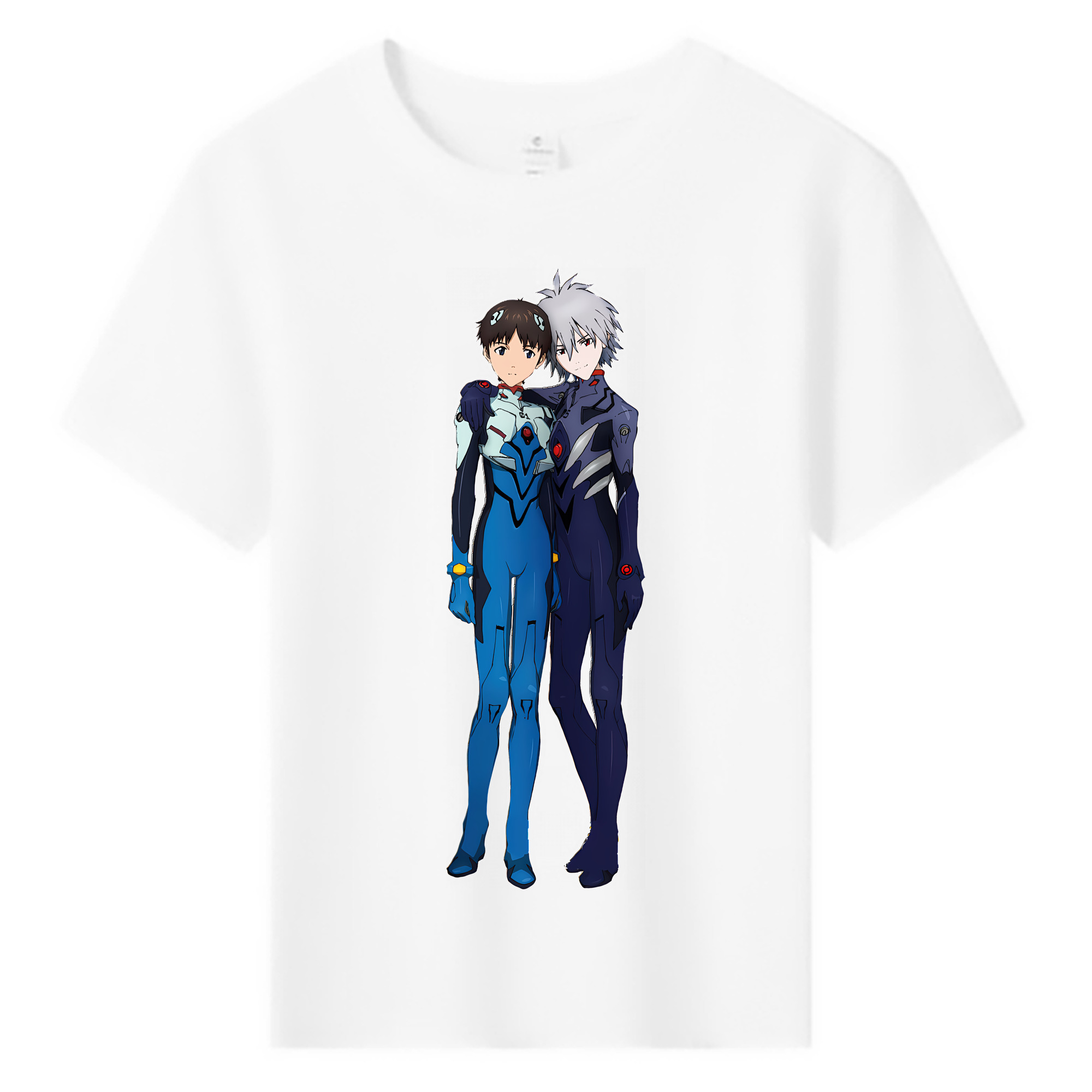 （画像用） EVA 新世紀エヴァンゲリオン 綿100％キッズTシャツ（フロントプリント）