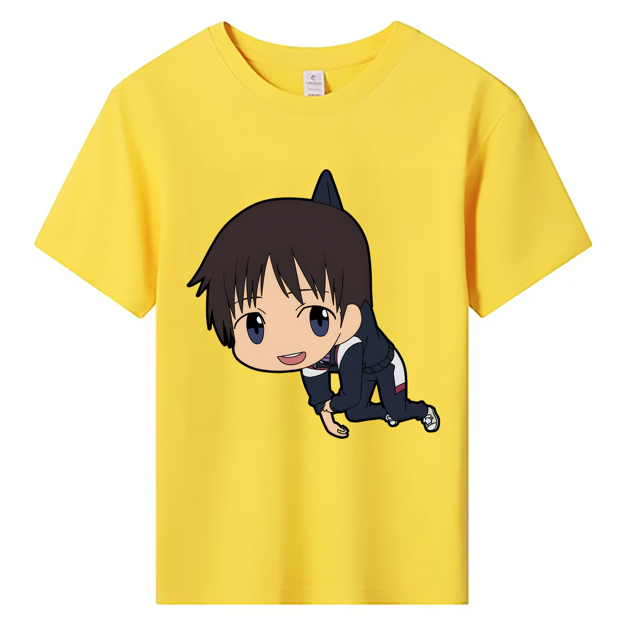 （画像用） EVA 新世紀エヴァンゲリオン 綿100％キッズTシャツ（フロントプリント）