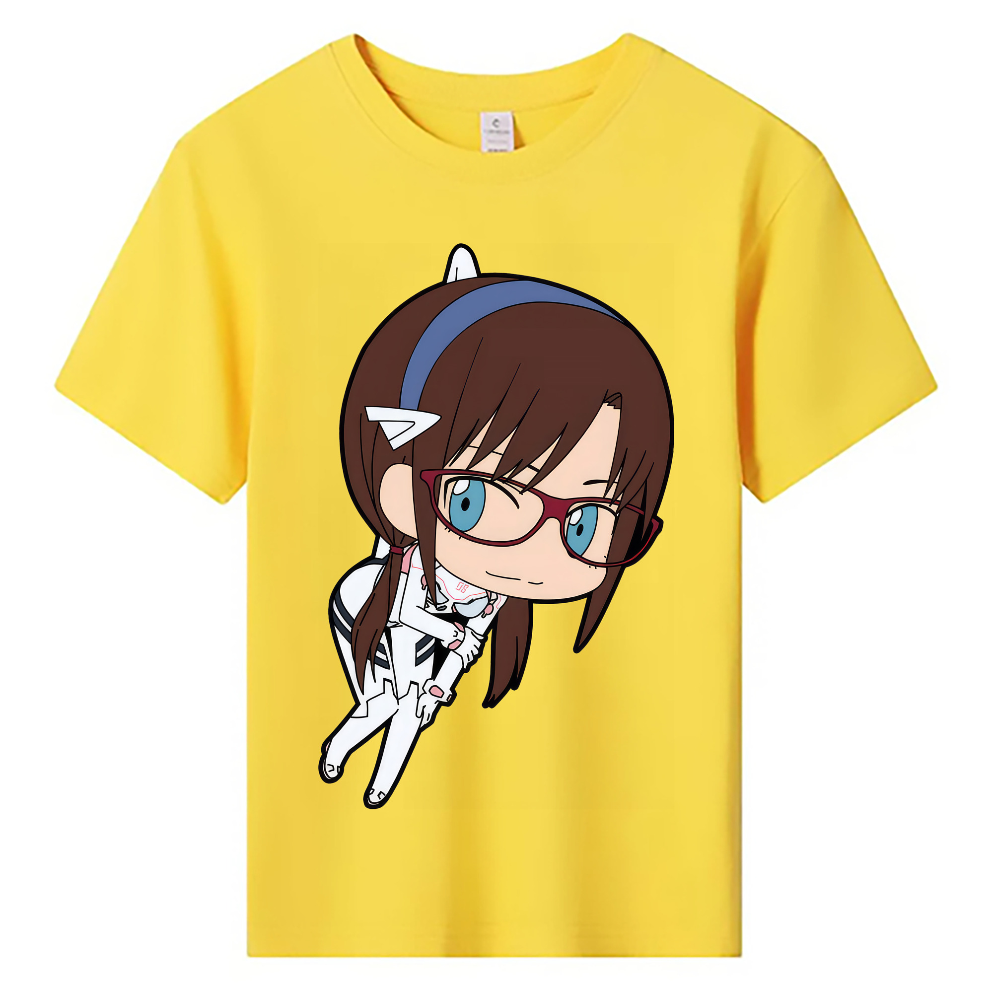（画像用） EVA 新世紀エヴァンゲリオン 綿100％キッズTシャツ（フロントプリント）