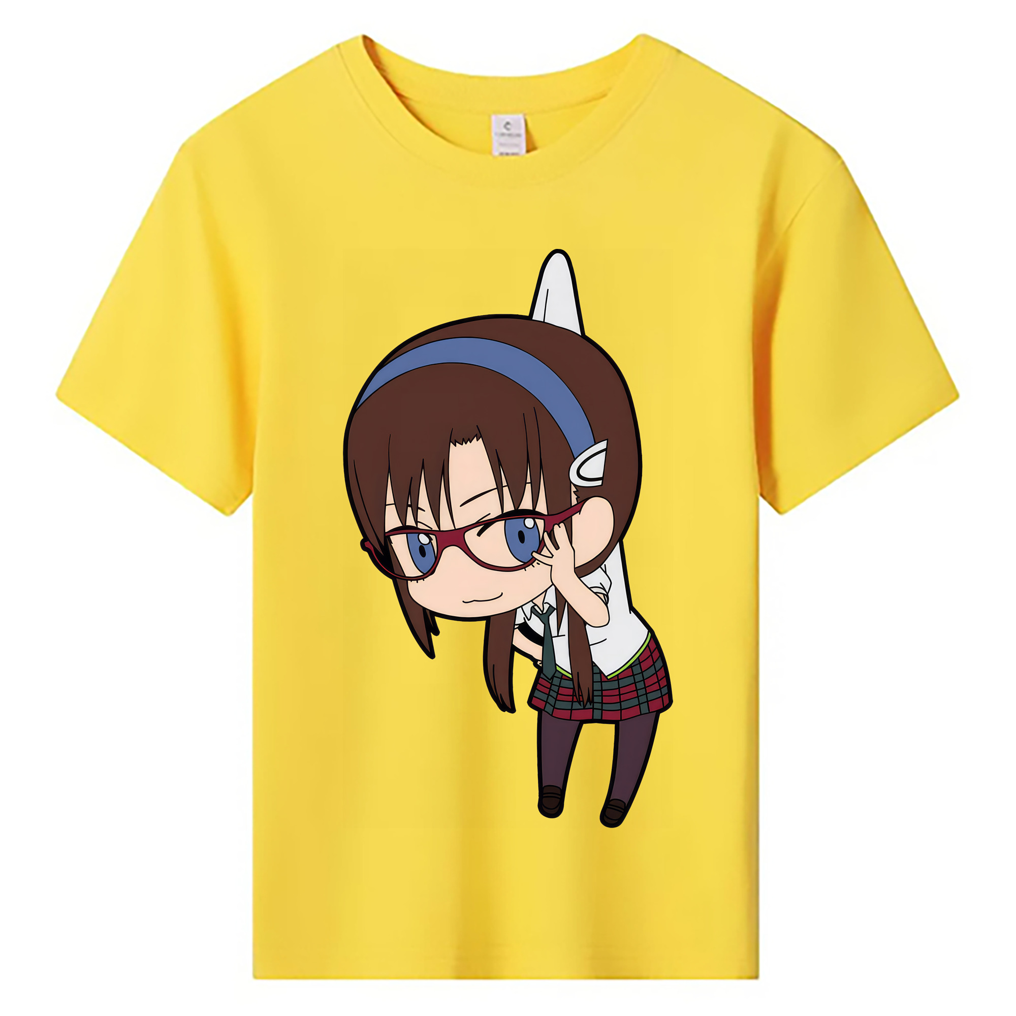 （画像用） EVA 新世紀エヴァンゲリオン 綿100％キッズTシャツ（フロントプリント）