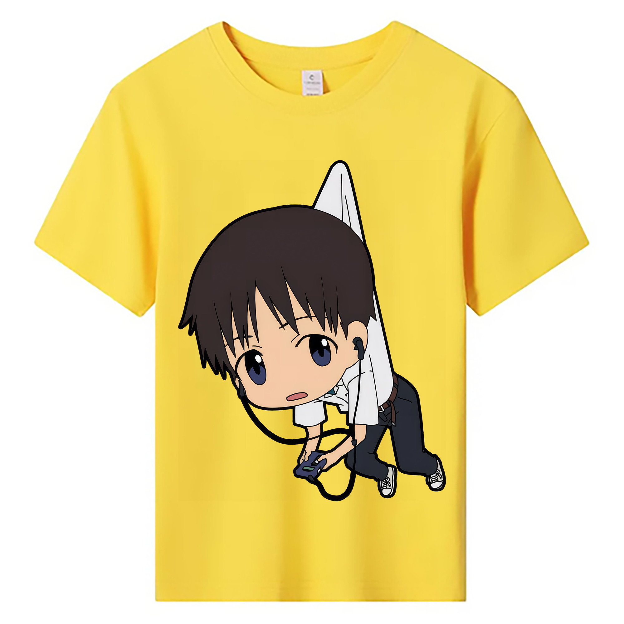 （画像用） EVA 新世紀エヴァンゲリオン 綿100％キッズTシャツ（フロントプリント）