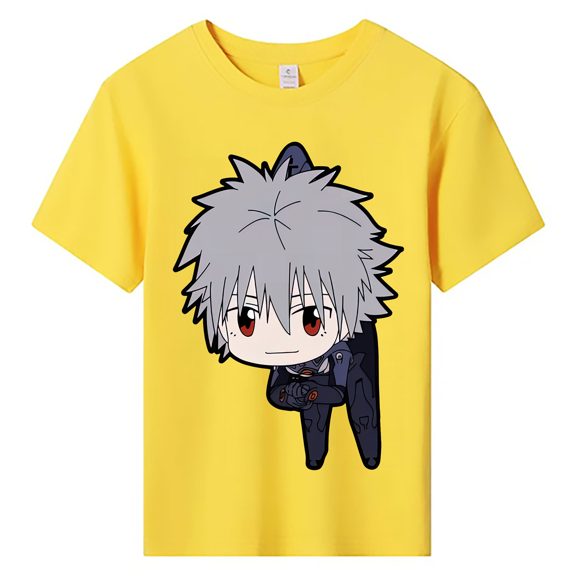 （画像用） EVA 新世紀エヴァンゲリオン 綿100％キッズTシャツ（フロントプリント）