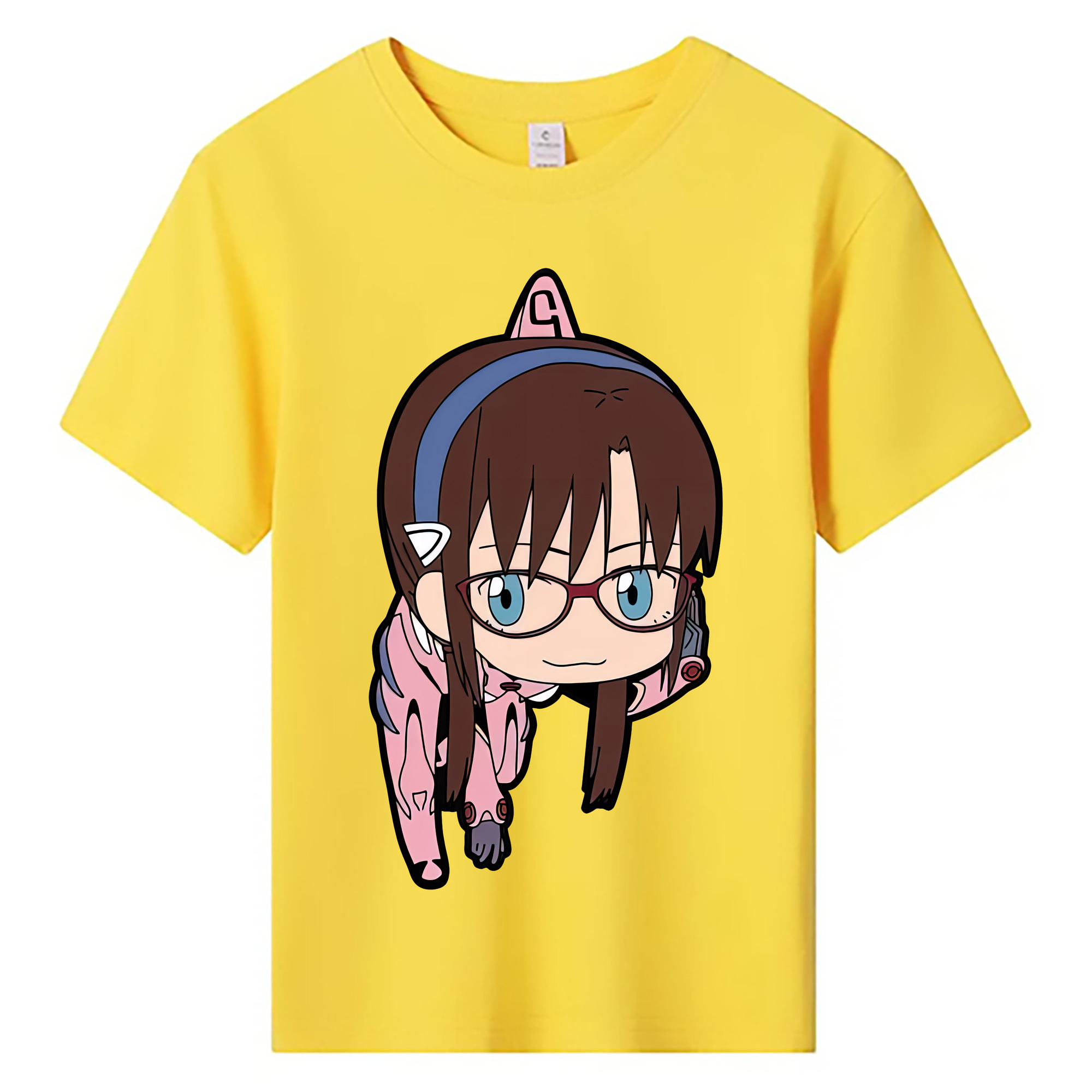 （画像用） EVA 新世紀エヴァンゲリオン 綿100％キッズTシャツ（フロントプリント）