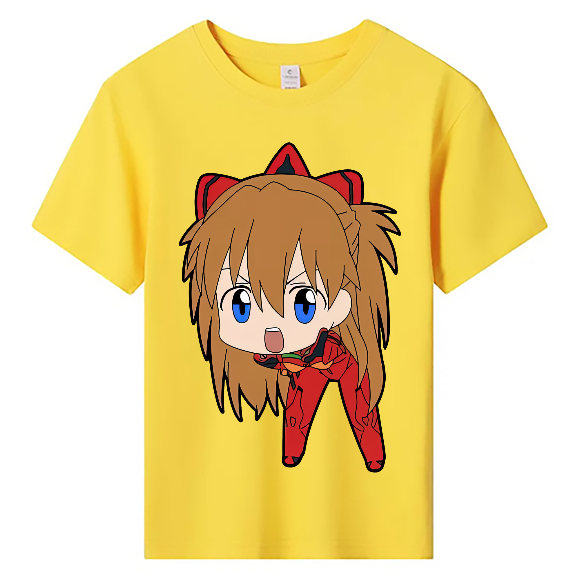 （画像用） EVA 新世紀エヴァンゲリオン 綿100％キッズTシャツ（フロントプリント）