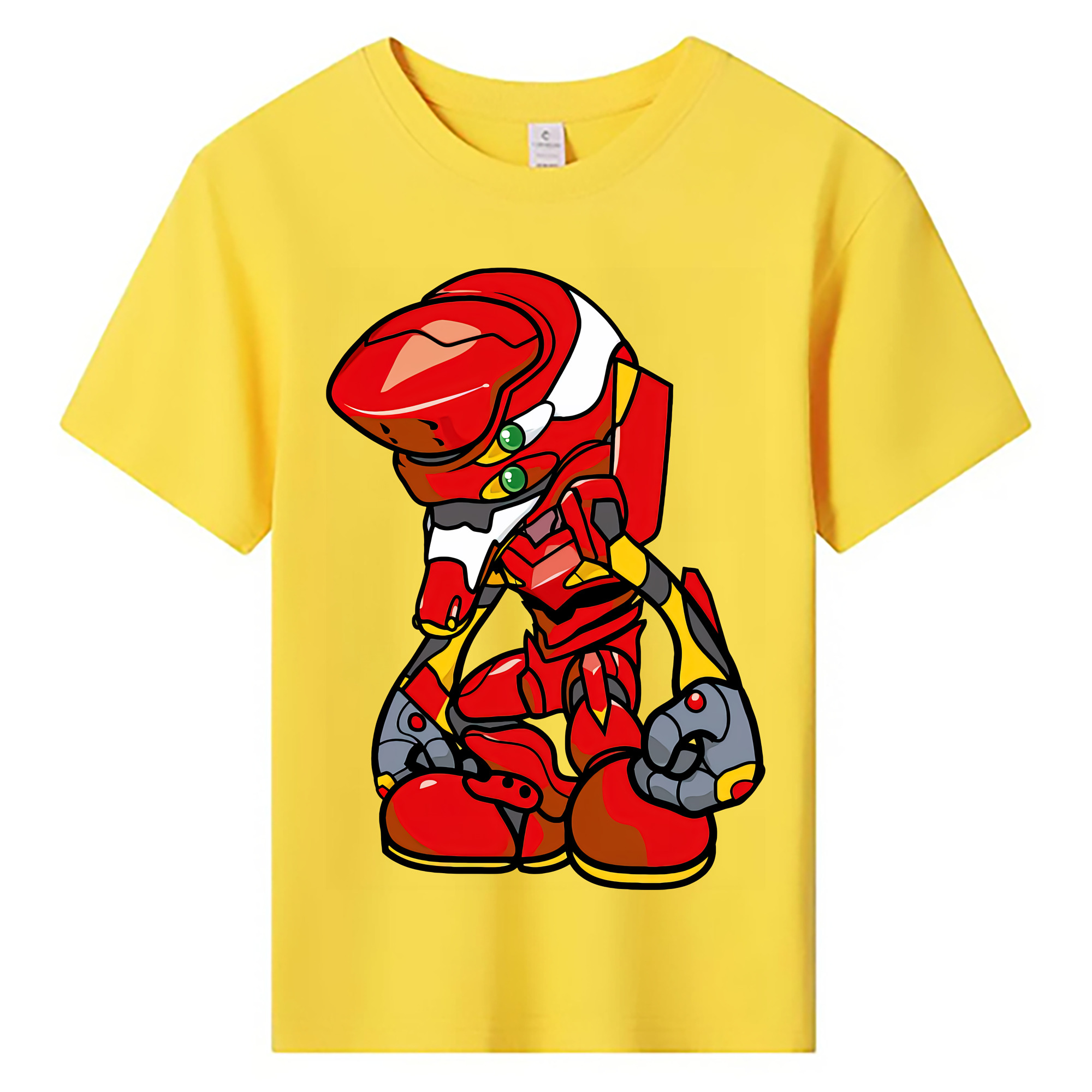 （画像用） EVA 新世紀エヴァンゲリオン 綿100％キッズTシャツ（フロントプリント）