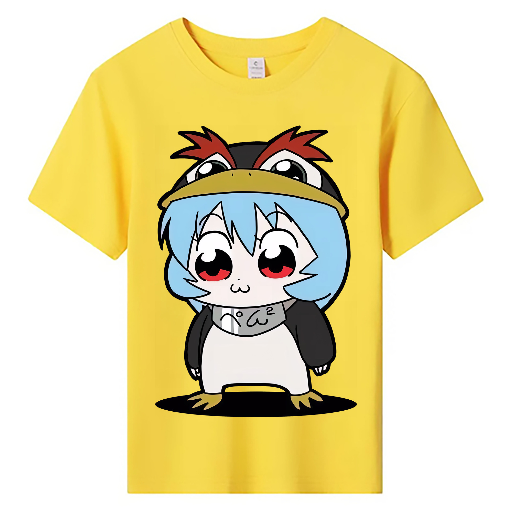 （画像用） EVA 新世紀エヴァンゲリオン 綿100％キッズTシャツ（フロントプリント）