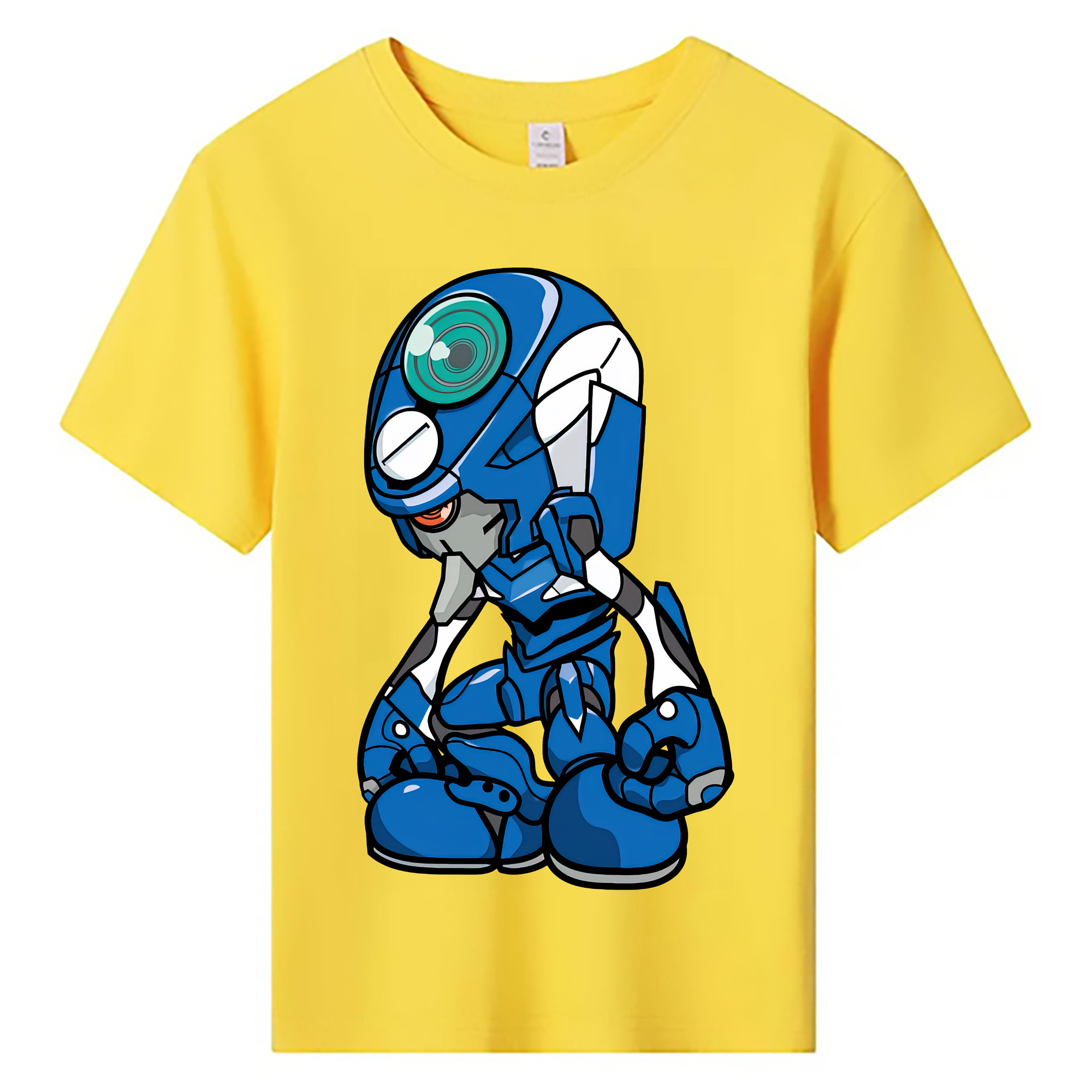 （画像用） EVA 新世紀エヴァンゲリオン 綿100％キッズTシャツ（フロントプリント）