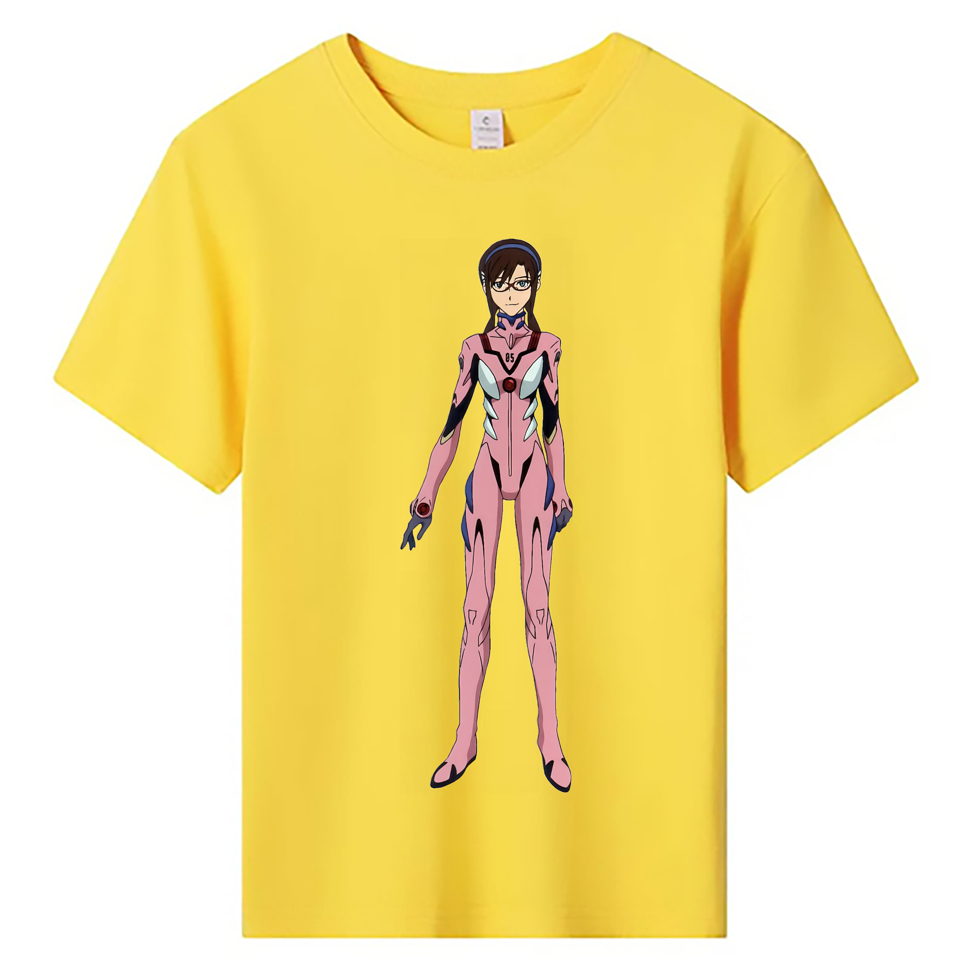 （画像用） EVA 新世紀エヴァンゲリオン 綿100％キッズTシャツ（フロントプリント）