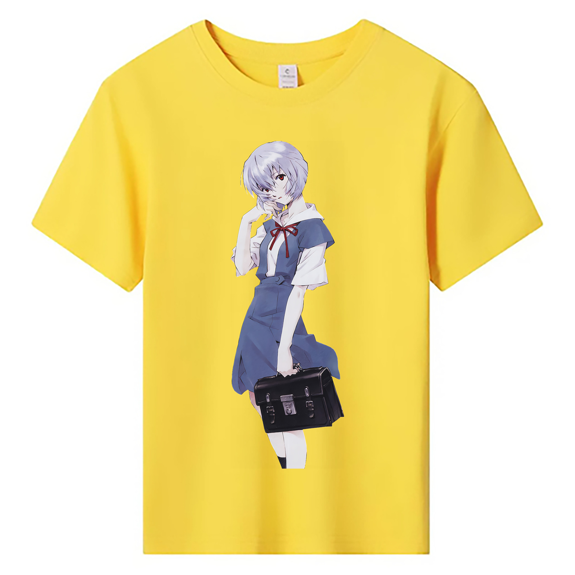 （画像用） EVA 新世紀エヴァンゲリオン 綿100％キッズTシャツ（フロントプリント）