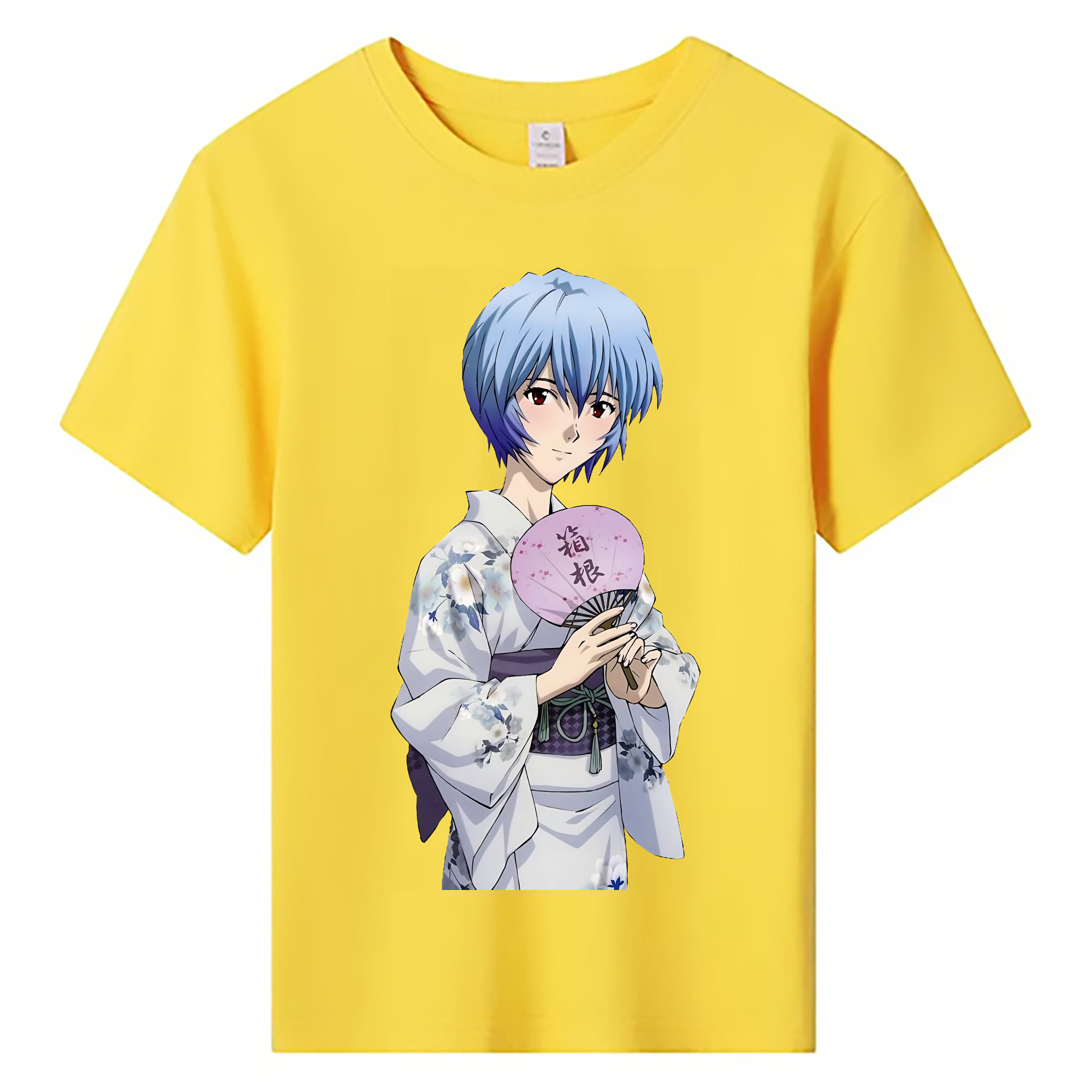 （画像用） EVA 新世紀エヴァンゲリオン 綿100％キッズTシャツ（フロントプリント）