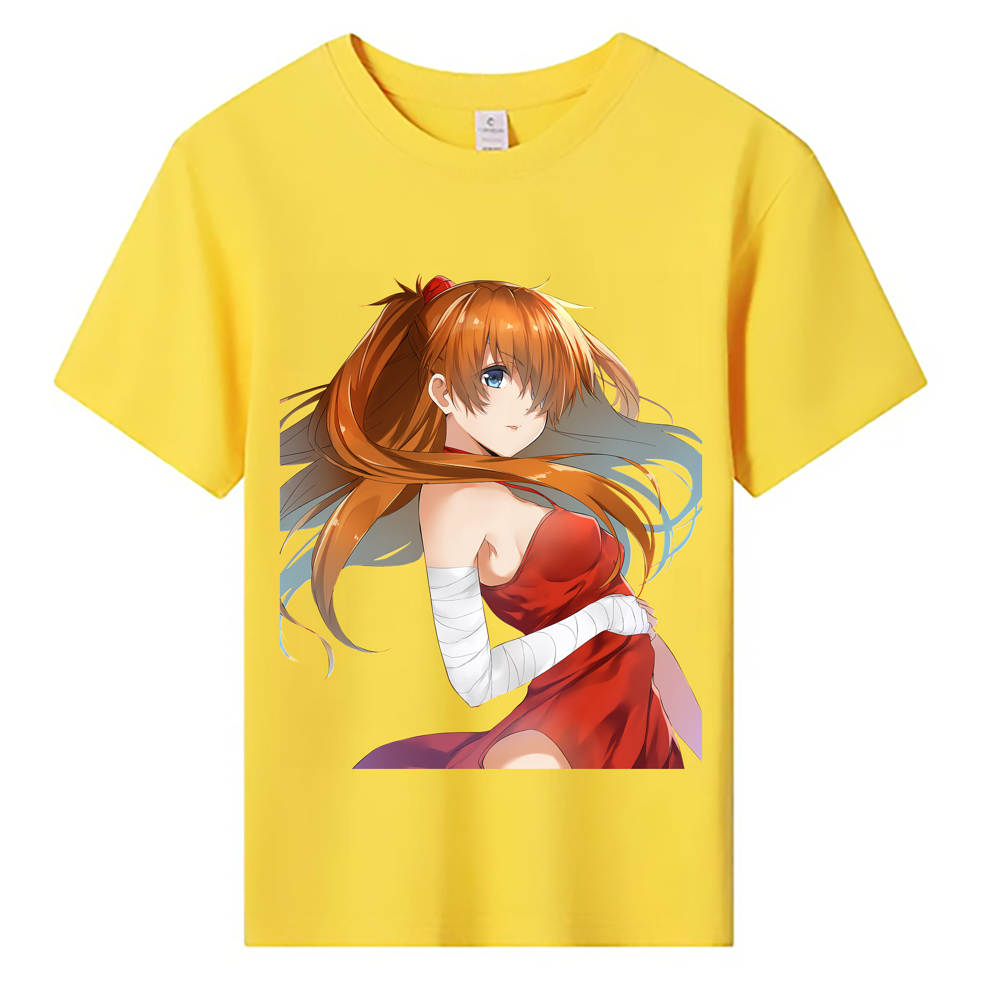 （画像用） EVA 新世紀エヴァンゲリオン 綿100％キッズTシャツ（フロントプリント）