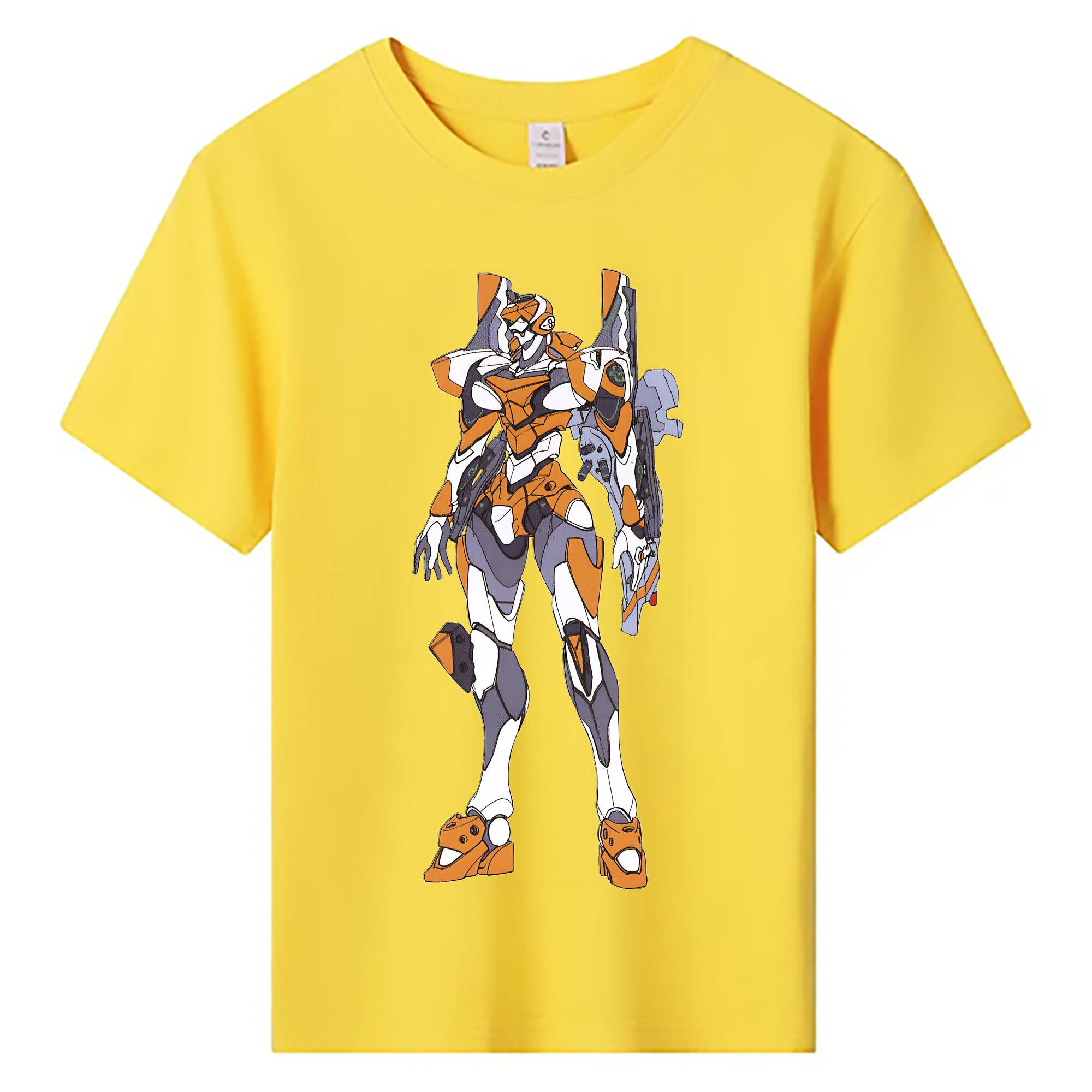 （画像用） EVA 新世紀エヴァンゲリオン 綿100％キッズTシャツ（フロントプリント）