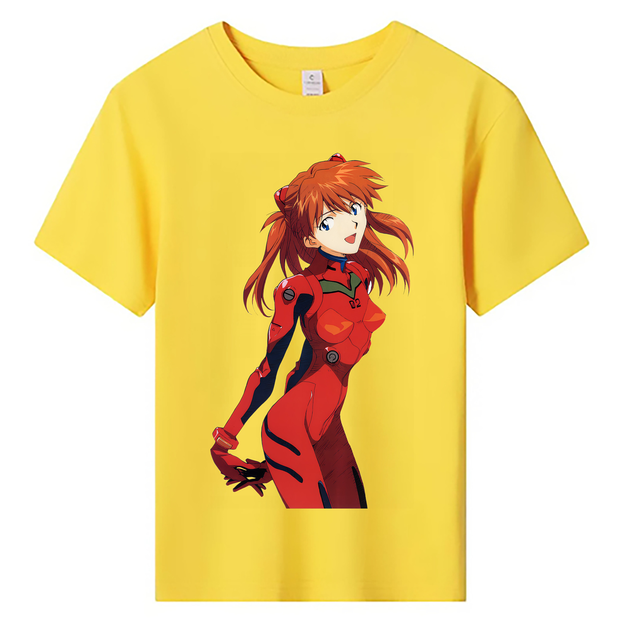 （画像用） EVA 新世紀エヴァンゲリオン 綿100％キッズTシャツ（フロントプリント）