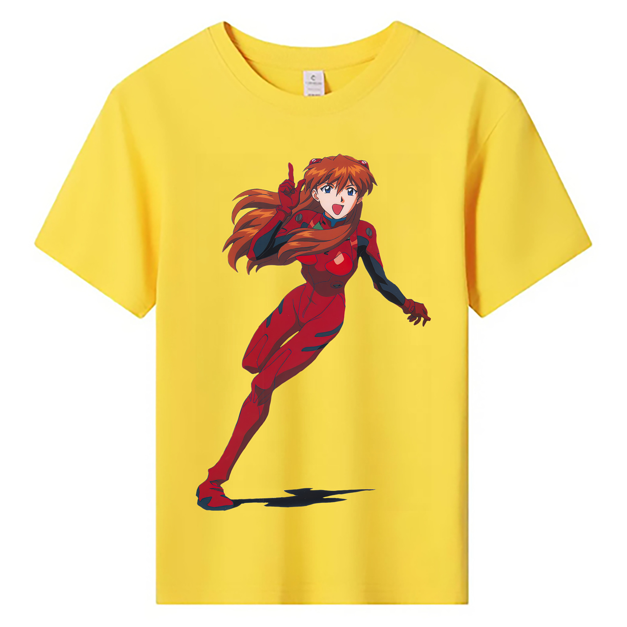 （画像用） EVA 新世紀エヴァンゲリオン 綿100％キッズTシャツ（フロントプリント）
