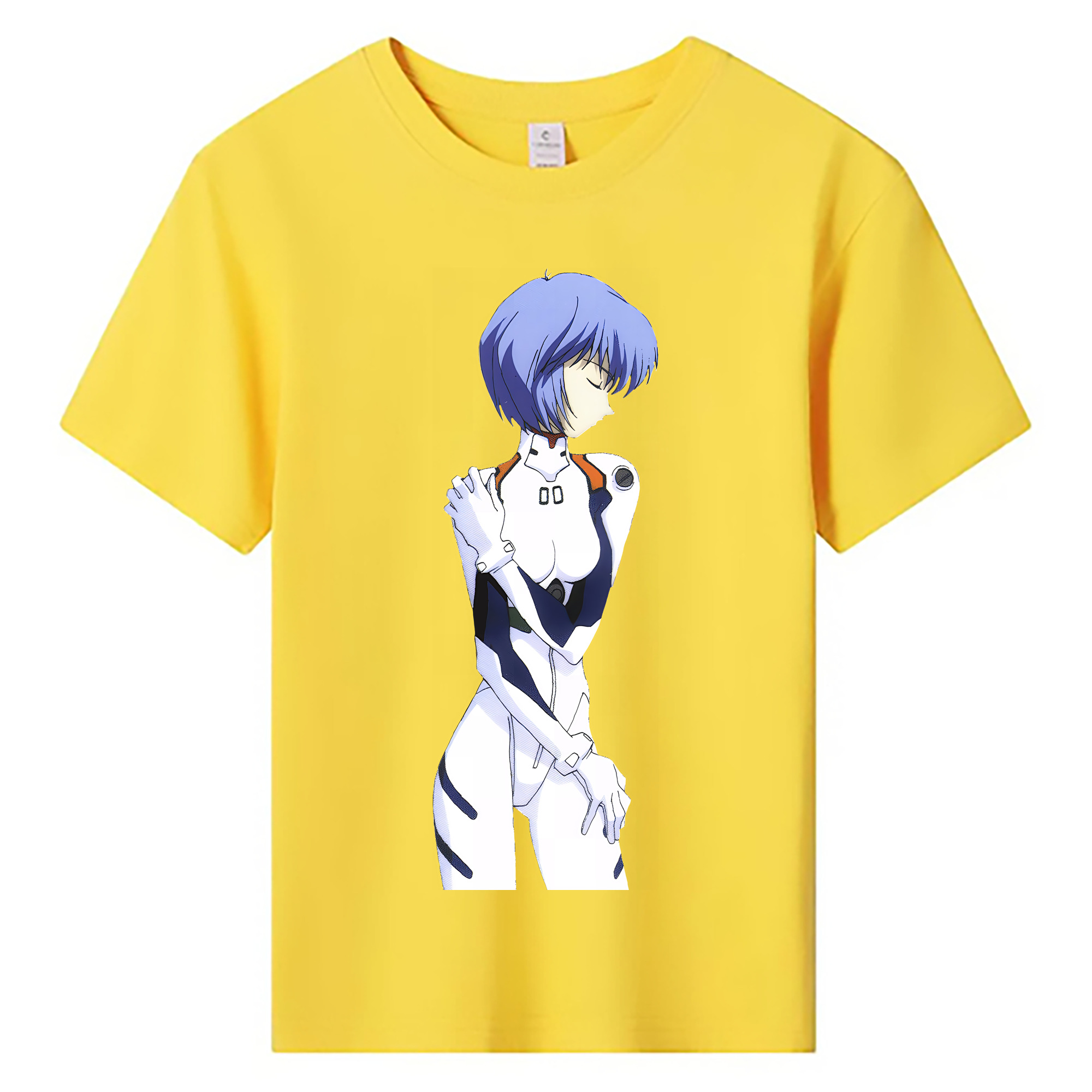 （画像用） EVA 新世紀エヴァンゲリオン 綿100％キッズTシャツ（フロントプリント）