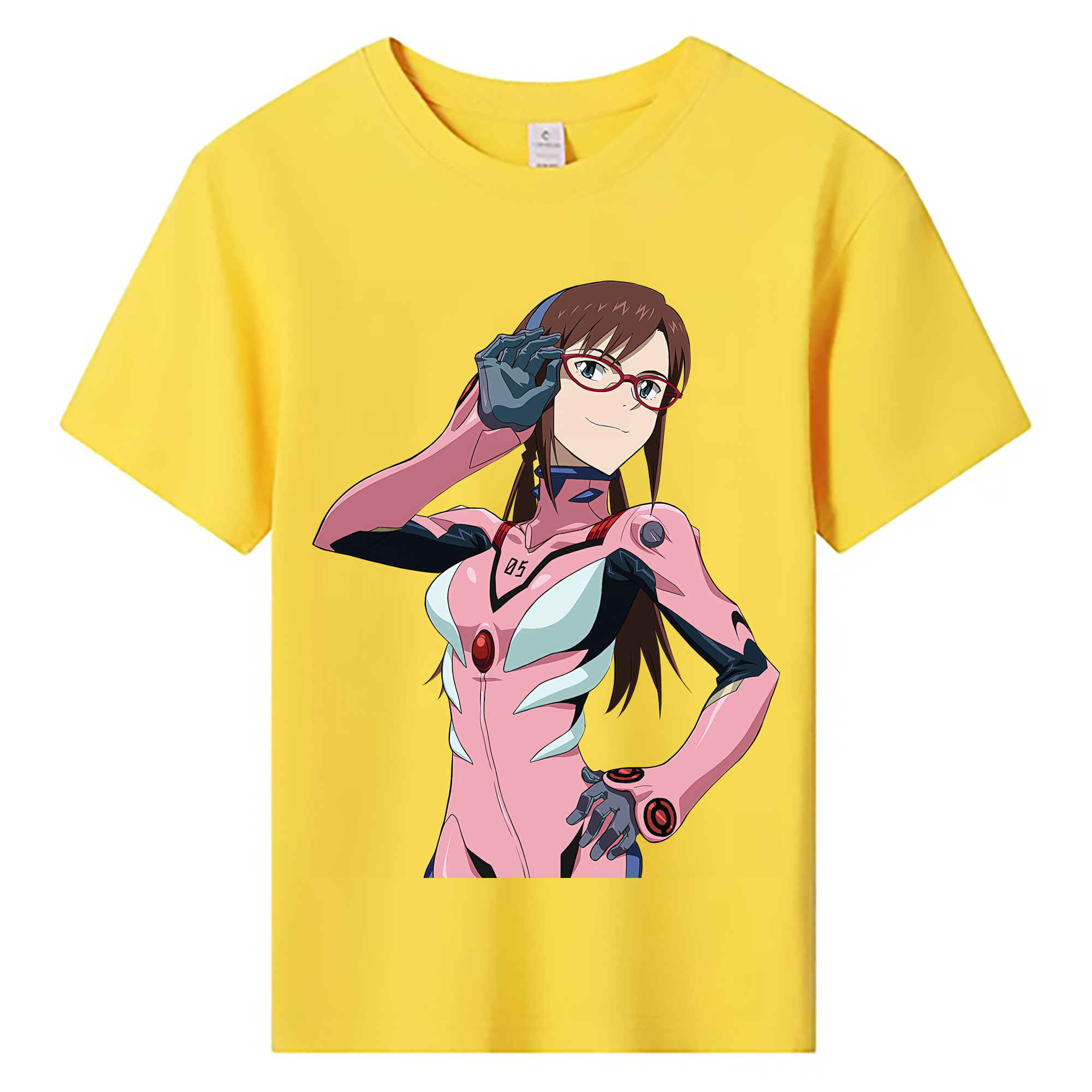 （画像用） EVA 新世紀エヴァンゲリオン 綿100％キッズTシャツ（フロントプリント）