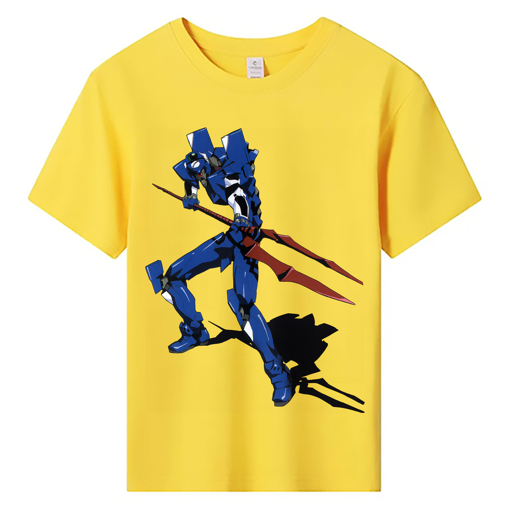（画像用） EVA 新世紀エヴァンゲリオン 綿100％キッズTシャツ（フロントプリント）