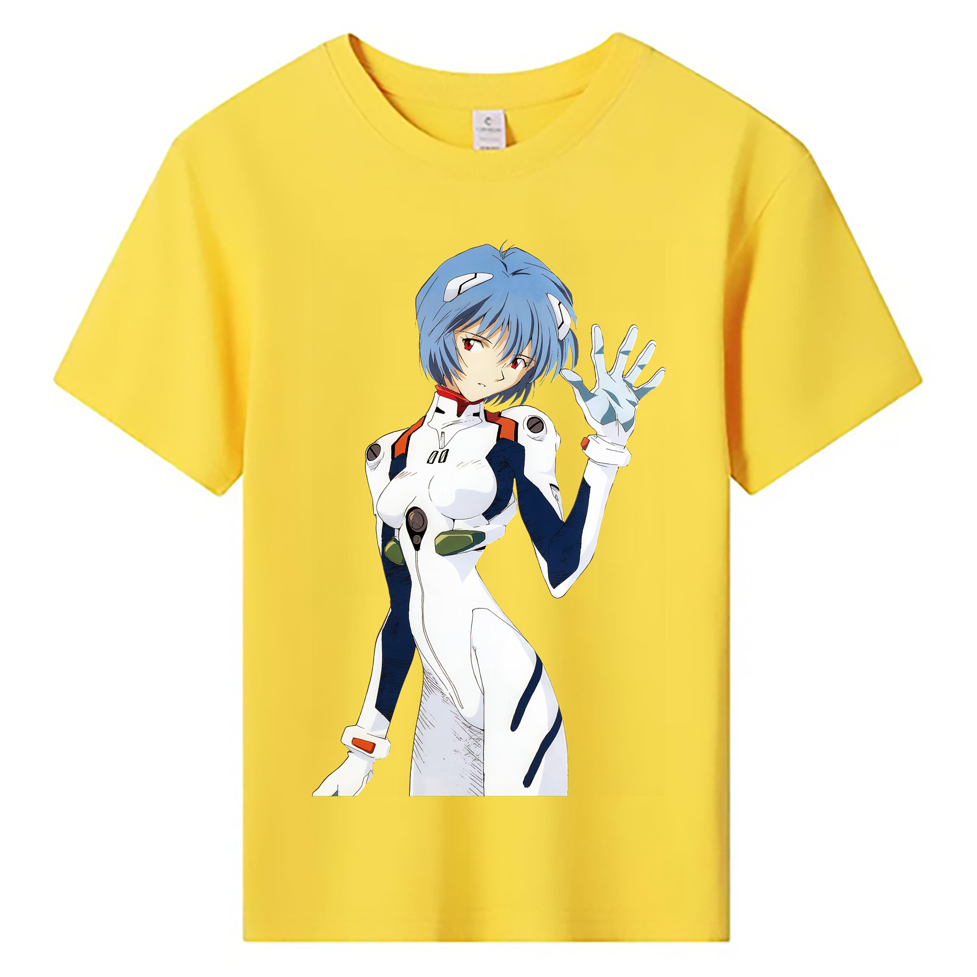 （画像用） EVA 新世紀エヴァンゲリオン 綿100％キッズTシャツ（フロントプリント）