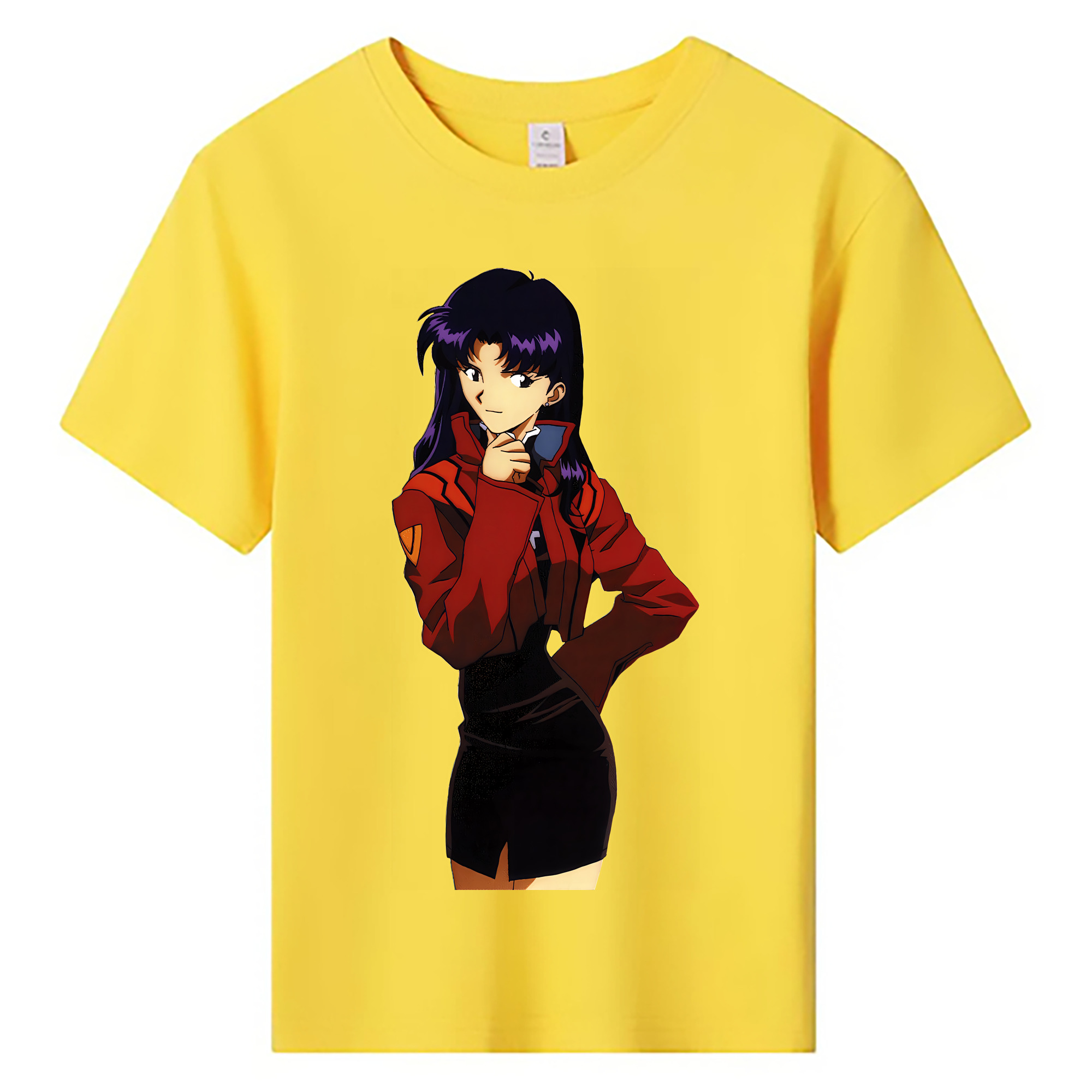 （画像用） EVA 新世紀エヴァンゲリオン 綿100％キッズTシャツ（フロントプリント）