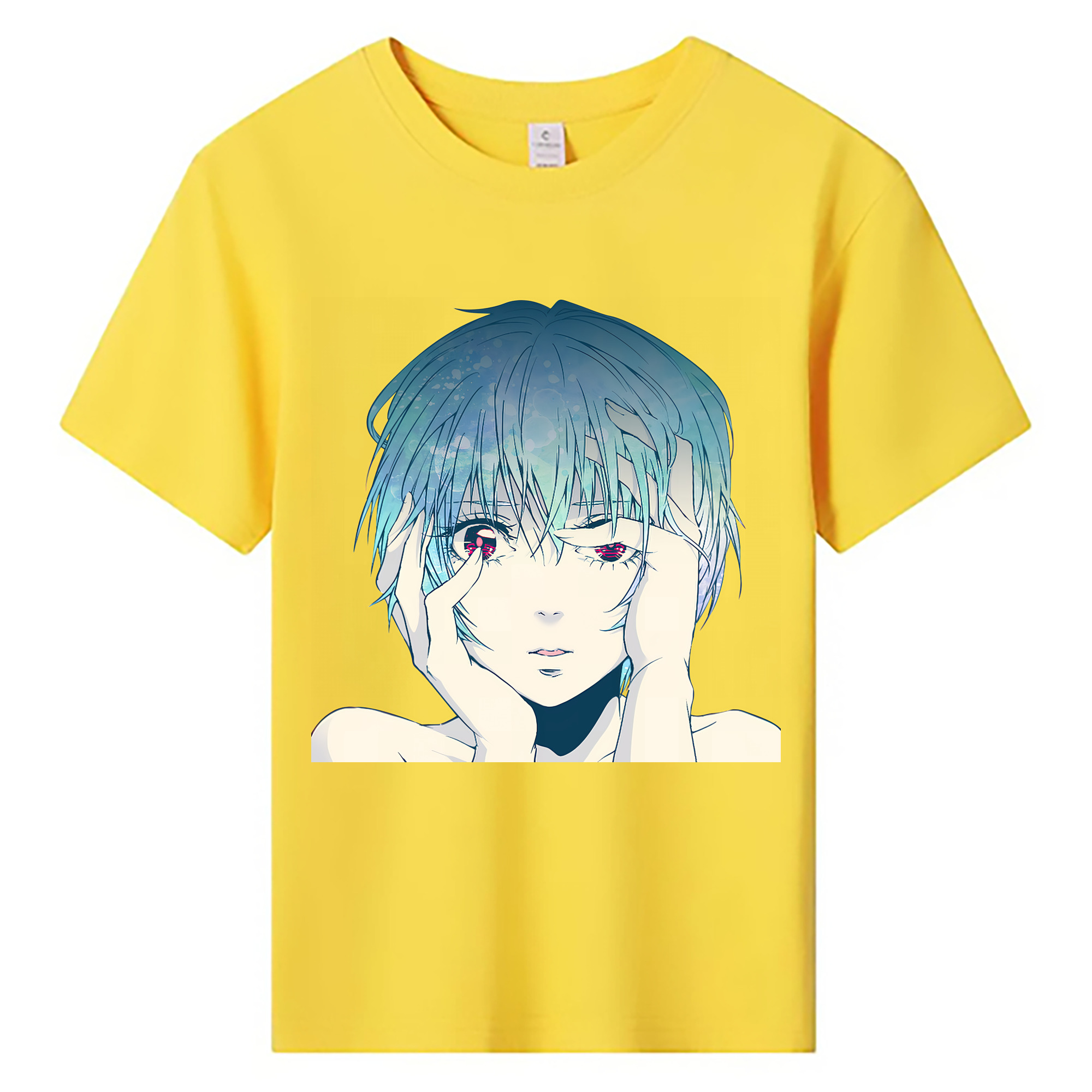 （画像用） EVA 新世紀エヴァンゲリオン 綿100％キッズTシャツ（フロントプリント）