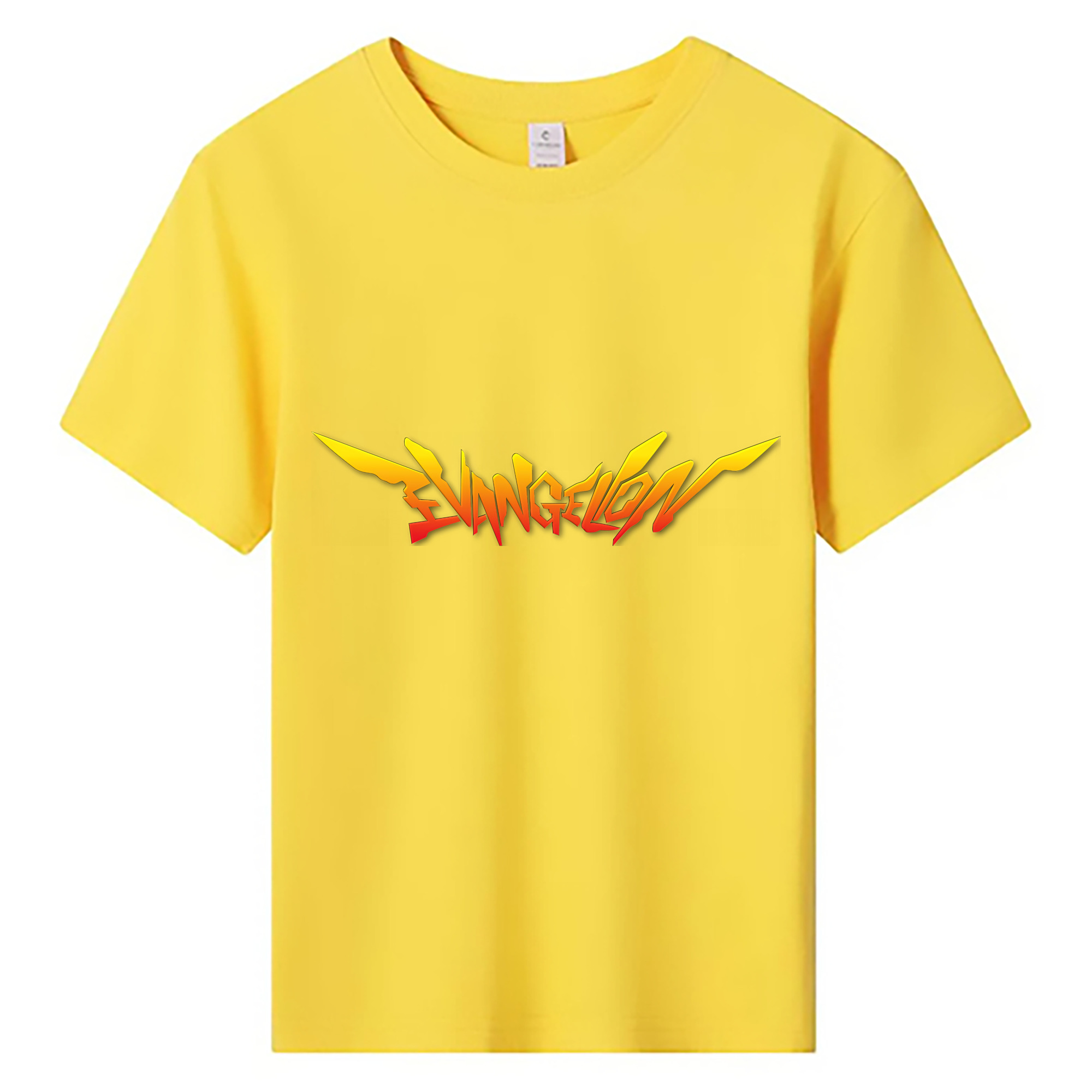 （画像用） EVA 新世紀エヴァンゲリオン 綿100％キッズTシャツ（フロントプリント）