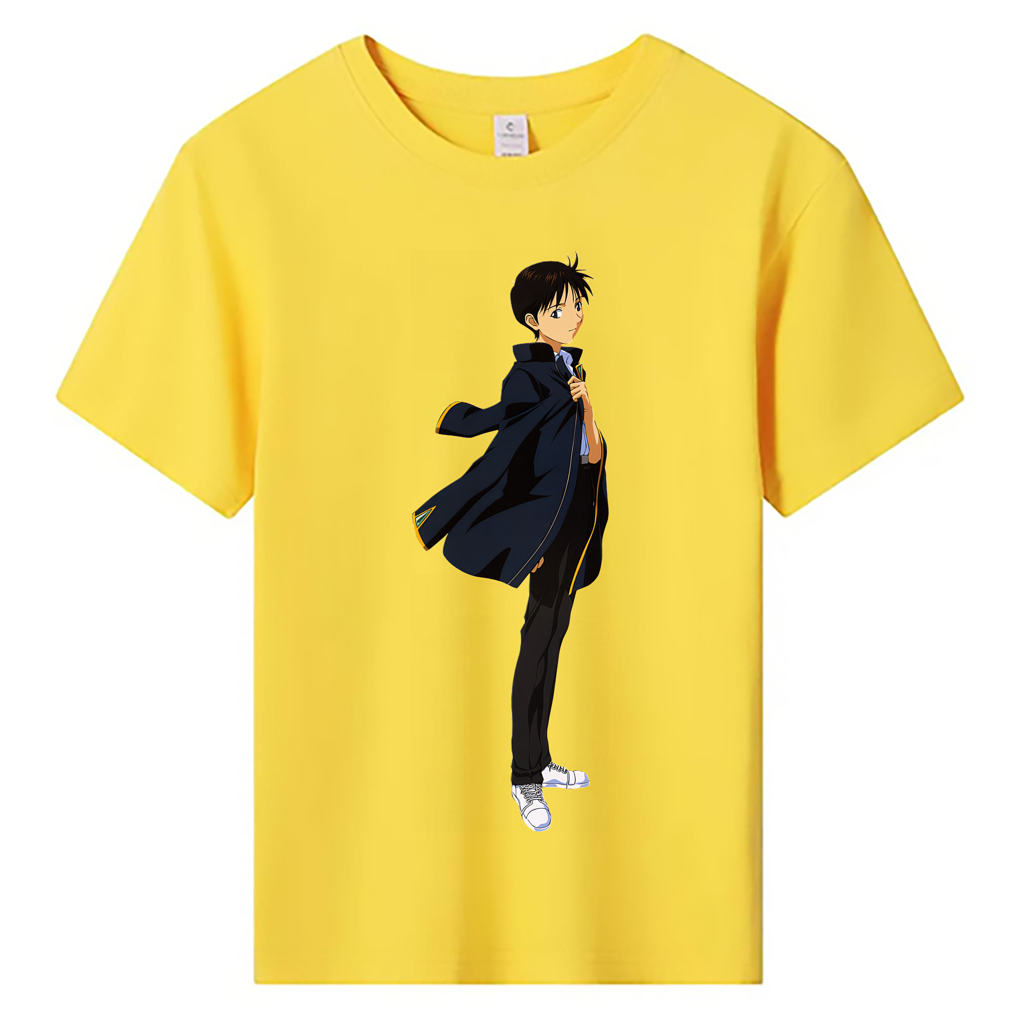 （画像用） EVA 新世紀エヴァンゲリオン 綿100％キッズTシャツ（フロントプリント）