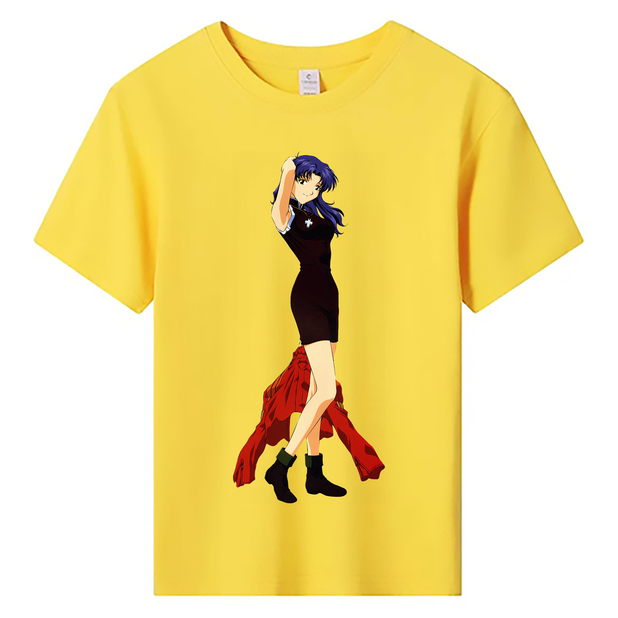 （画像用） EVA 新世紀エヴァンゲリオン 綿100％キッズTシャツ（フロントプリント）