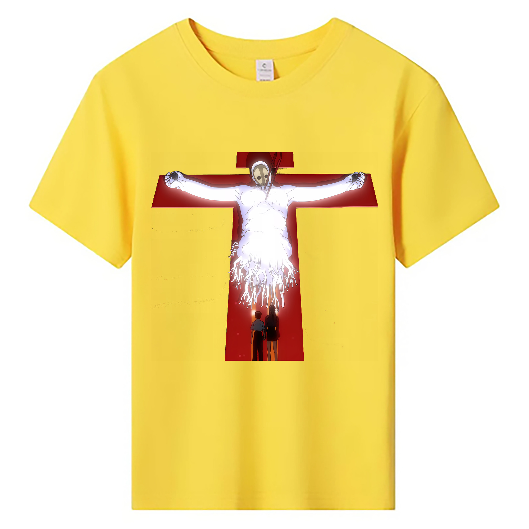（画像用） EVA 新世紀エヴァンゲリオン 綿100％キッズTシャツ（フロントプリント）