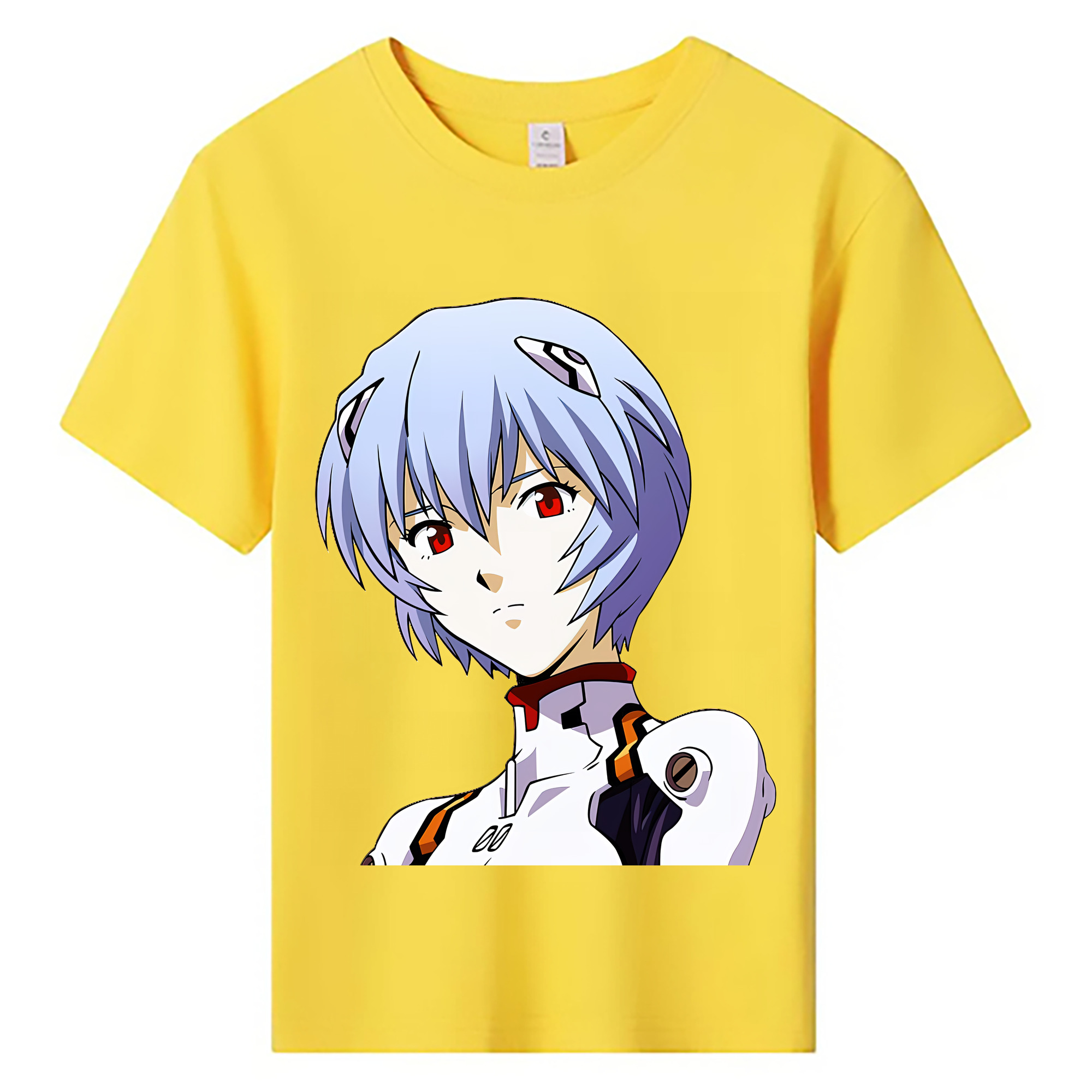 （画像用） EVA 新世紀エヴァンゲリオン 綿100％キッズTシャツ（フロントプリント）