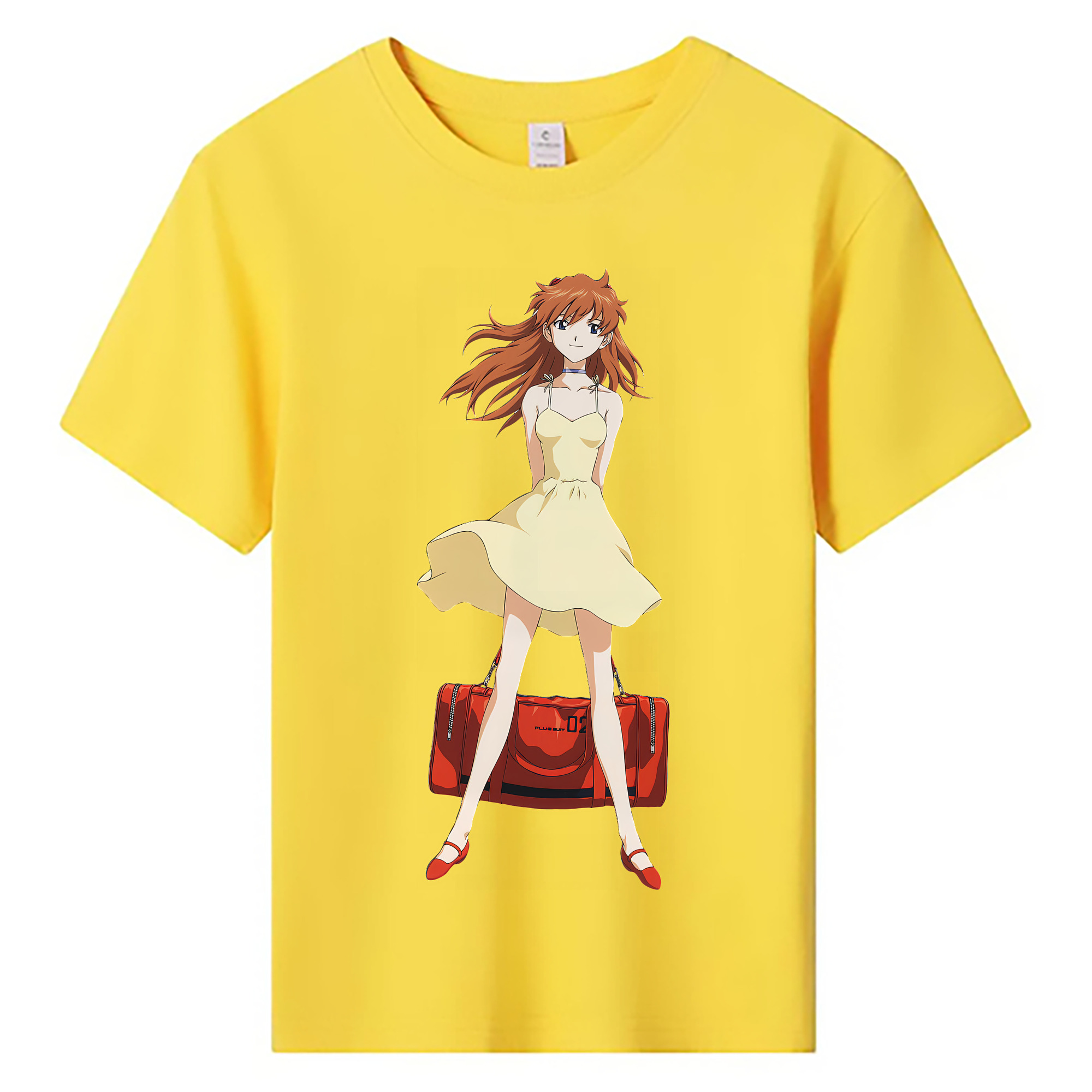 （画像用） EVA 新世紀エヴァンゲリオン 綿100％キッズTシャツ（フロントプリント）
