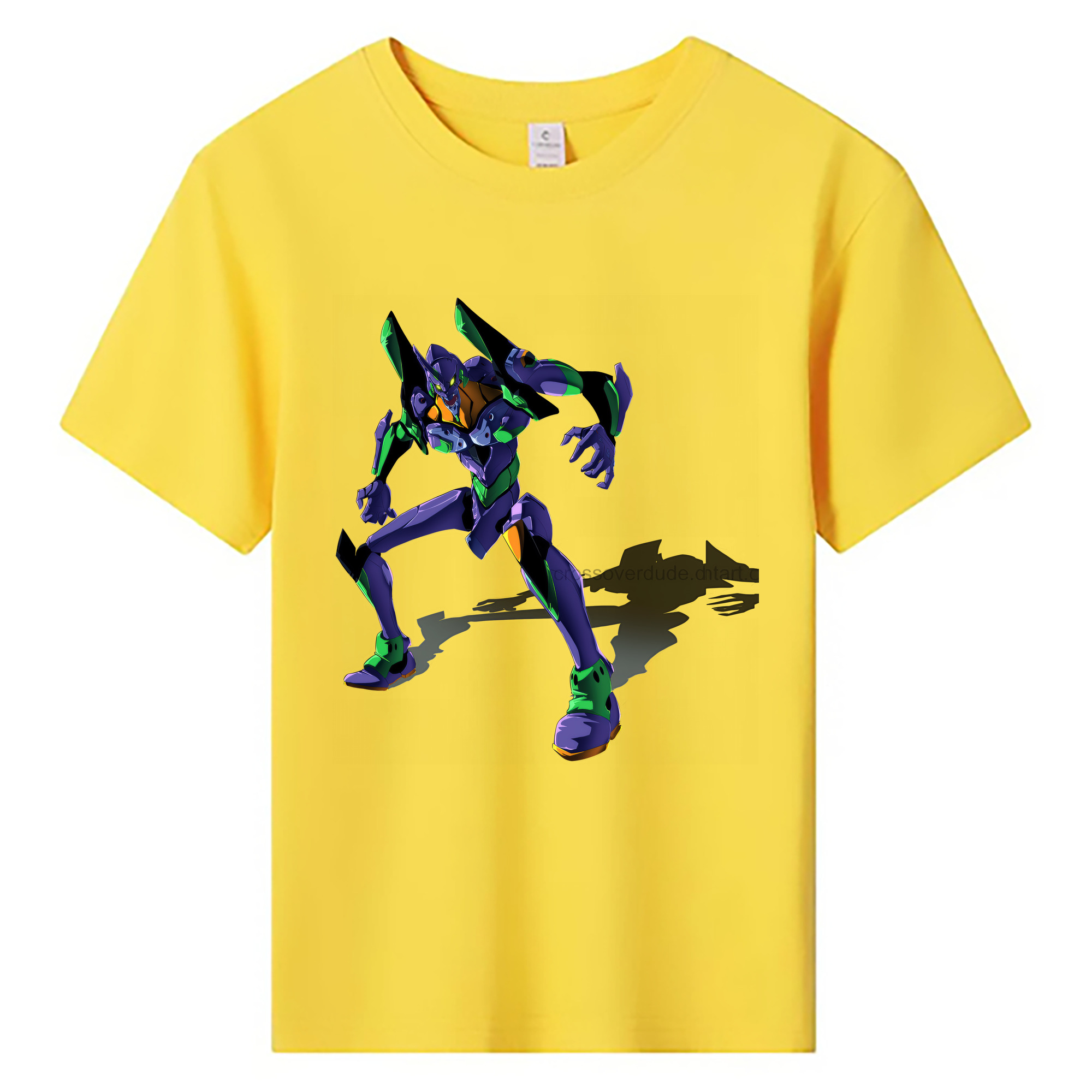 （画像用） EVA 新世紀エヴァンゲリオン 綿100％キッズTシャツ（フロントプリント）