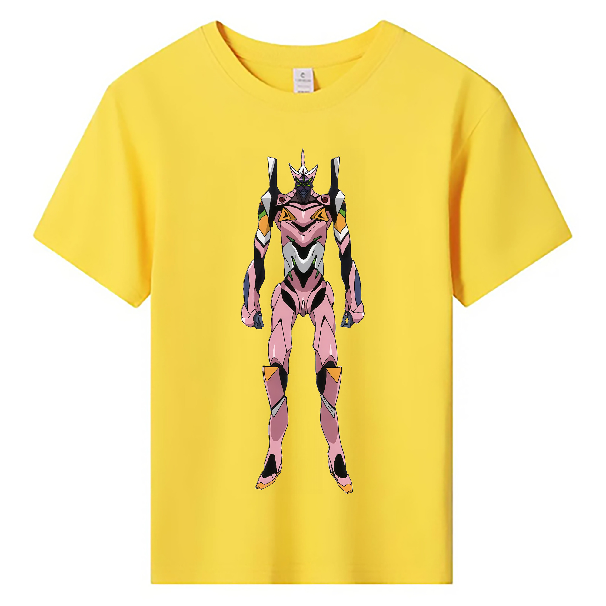 （画像用） EVA 新世紀エヴァンゲリオン 綿100％キッズTシャツ（フロントプリント）