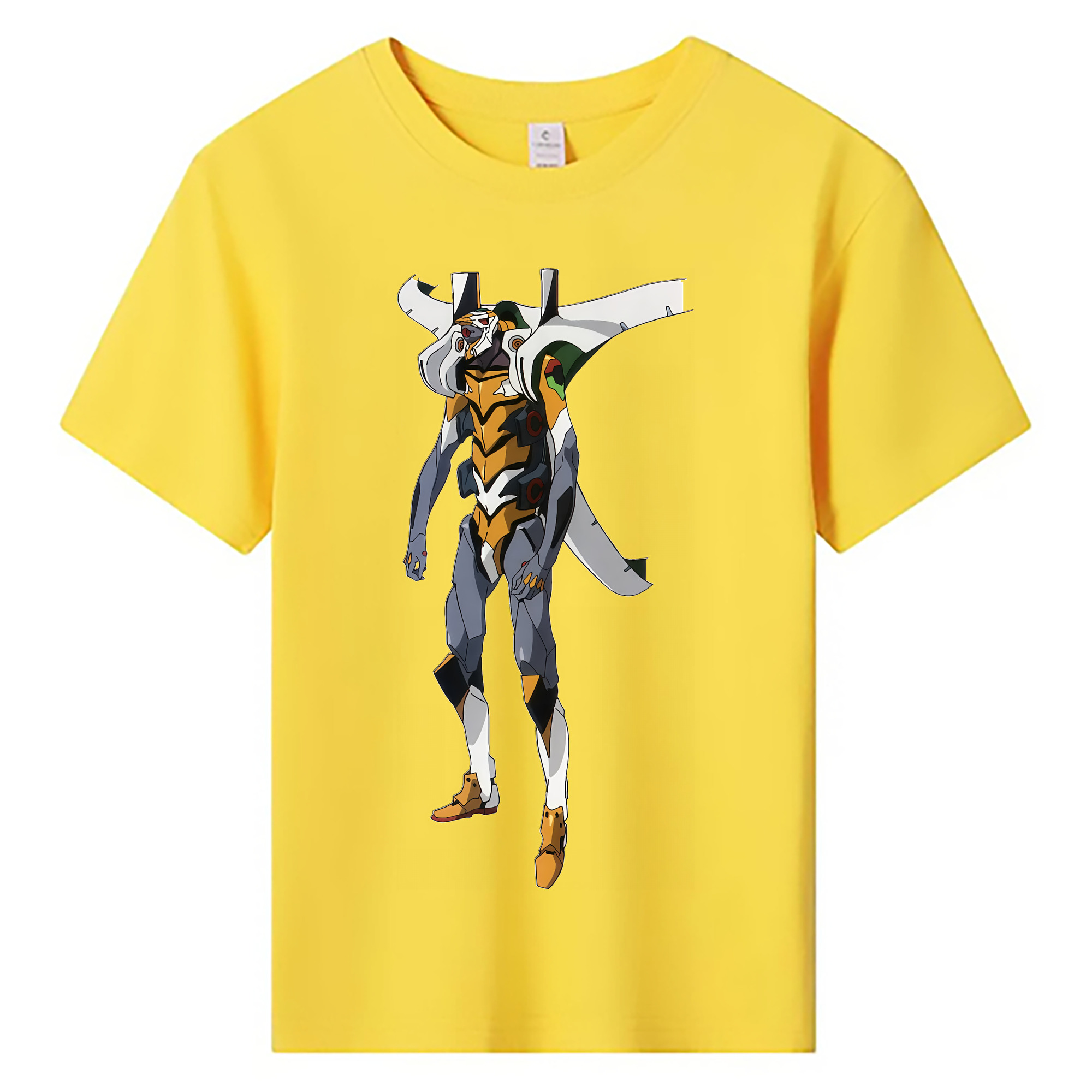 （画像用） EVA 新世紀エヴァンゲリオン 綿100％キッズTシャツ（フロントプリント）