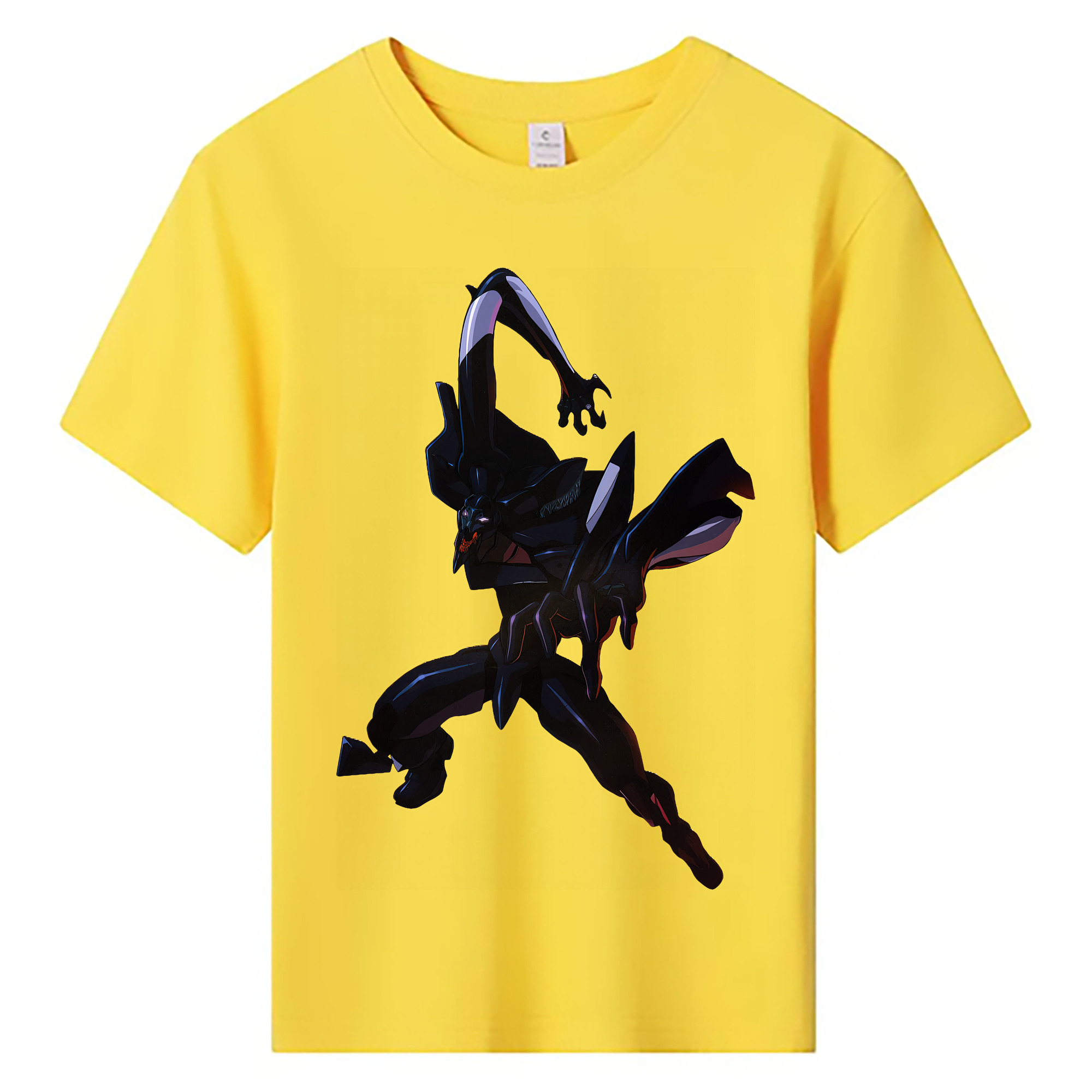 （画像用） EVA 新世紀エヴァンゲリオン 綿100％キッズTシャツ（フロントプリント）
