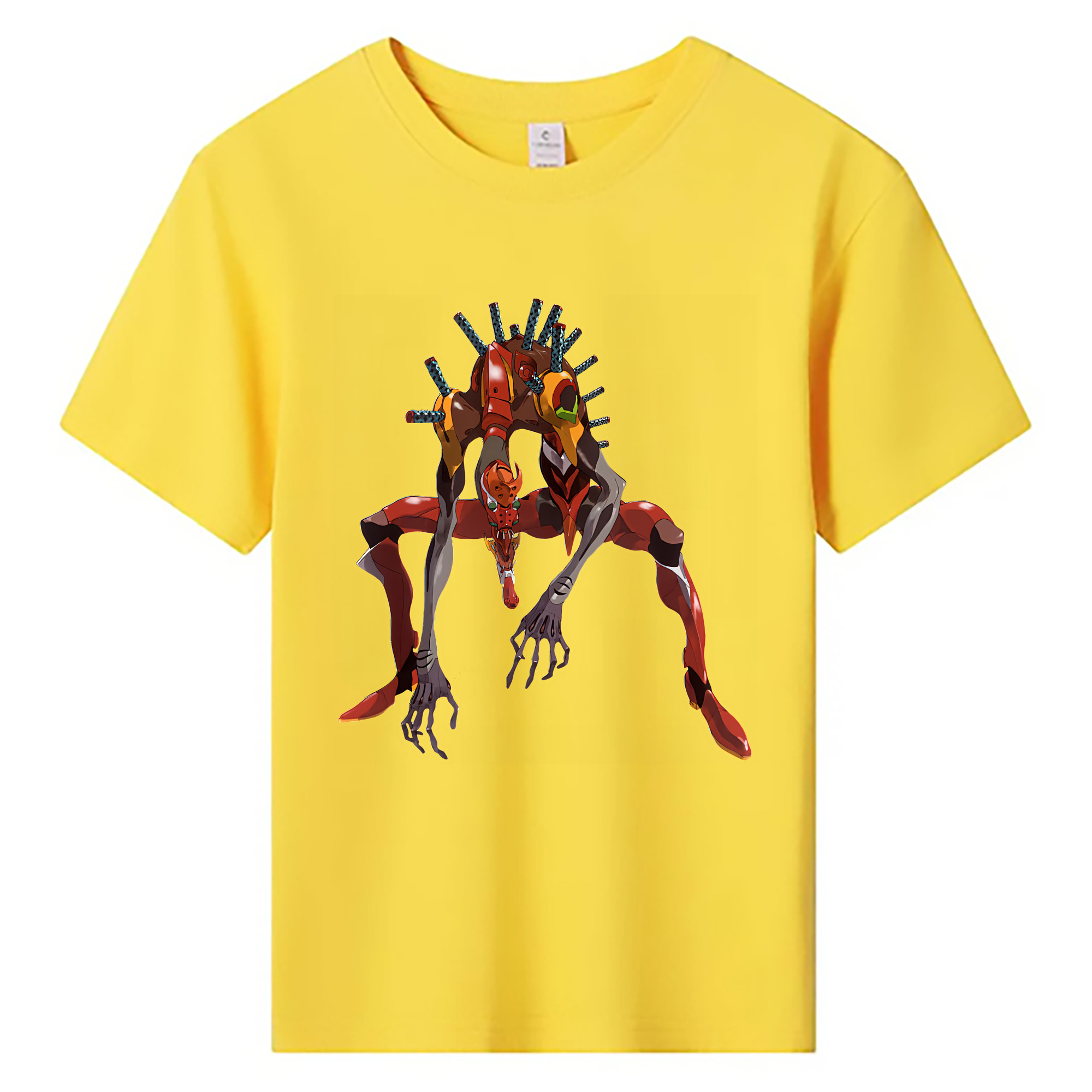 （画像用） EVA 新世紀エヴァンゲリオン 綿100％キッズTシャツ（フロントプリント）