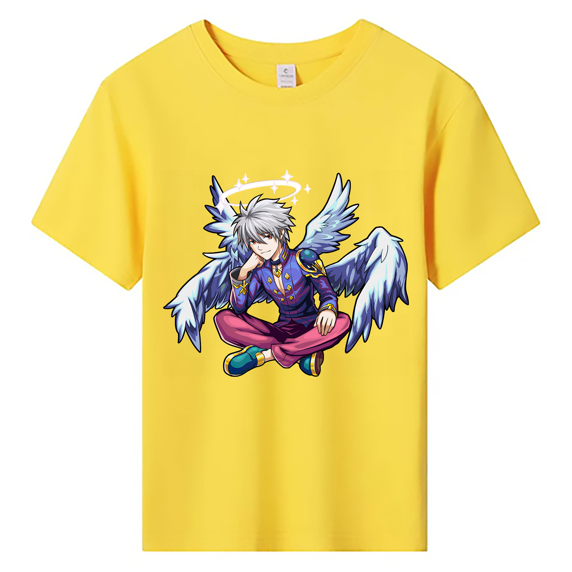 （画像用） EVA 新世紀エヴァンゲリオン 綿100％キッズTシャツ（フロントプリント）
