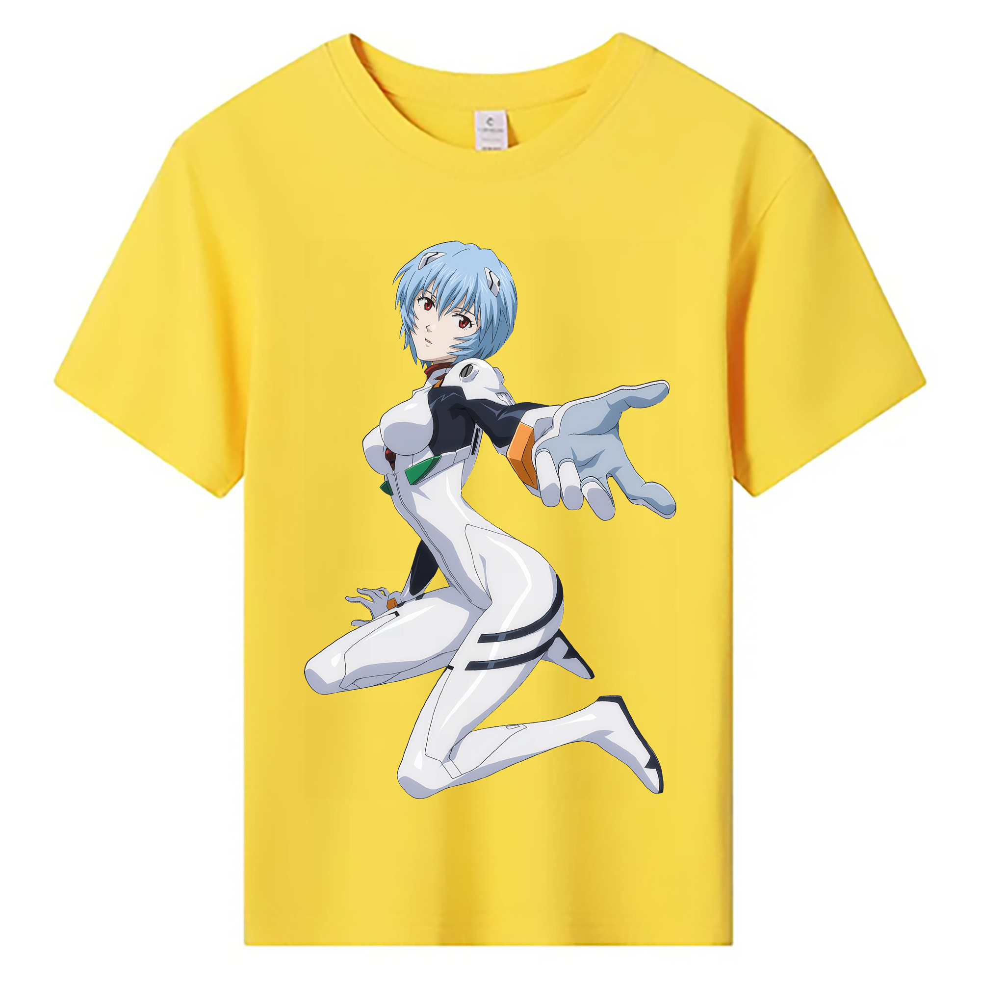 （画像用） EVA 新世紀エヴァンゲリオン 綿100％キッズTシャツ（フロントプリント）