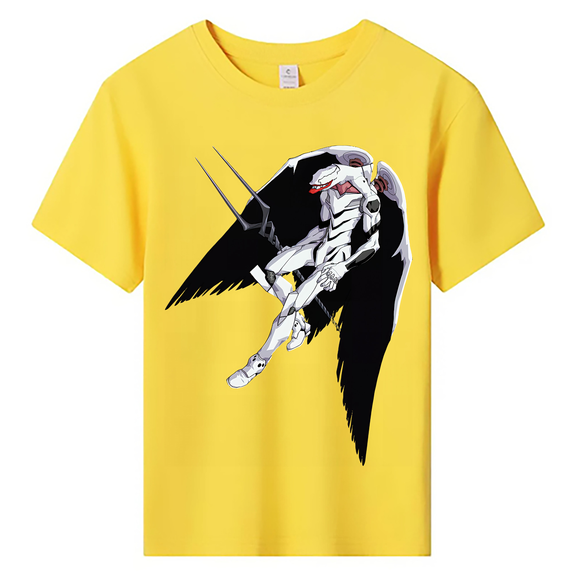 （画像用） EVA 新世紀エヴァンゲリオン 綿100％キッズTシャツ（フロントプリント）
