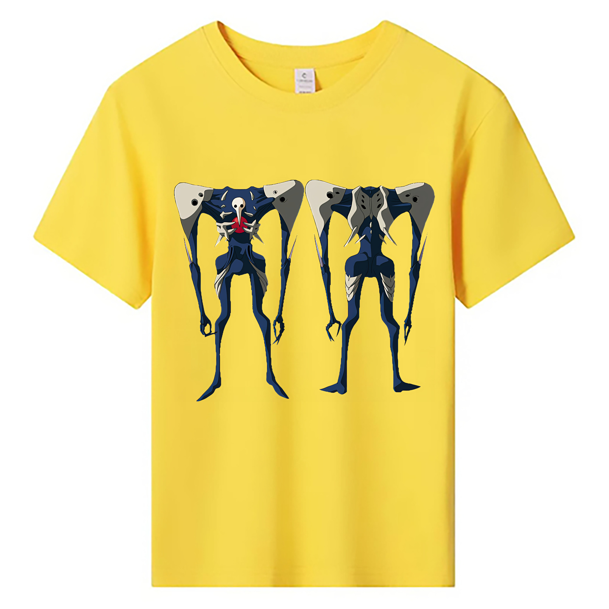（画像用） EVA 新世紀エヴァンゲリオン 綿100％キッズTシャツ（フロントプリント）