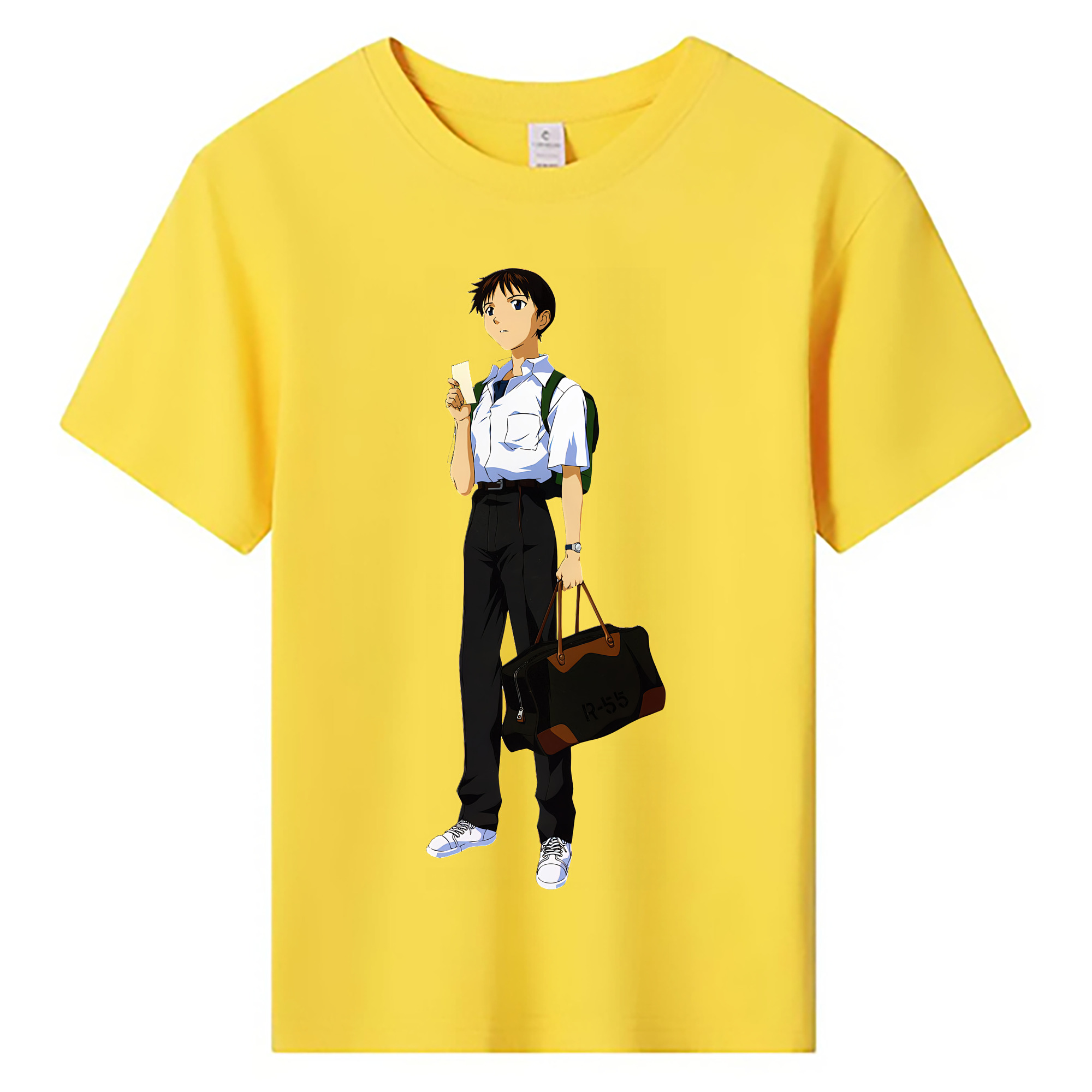 （画像用） EVA 新世紀エヴァンゲリオン 綿100％キッズTシャツ（フロントプリント）
