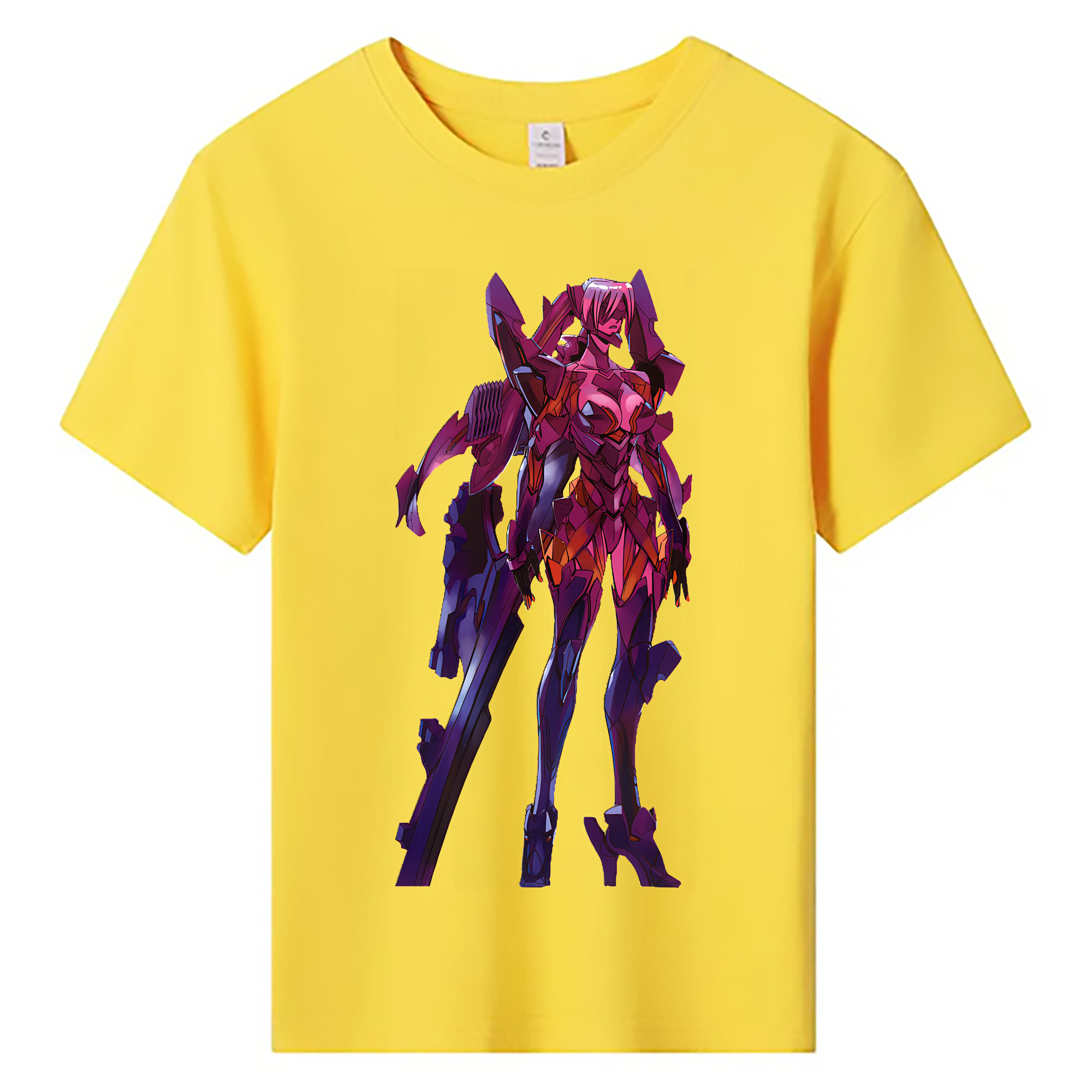 （画像用） EVA 新世紀エヴァンゲリオン 綿100％キッズTシャツ（フロントプリント）