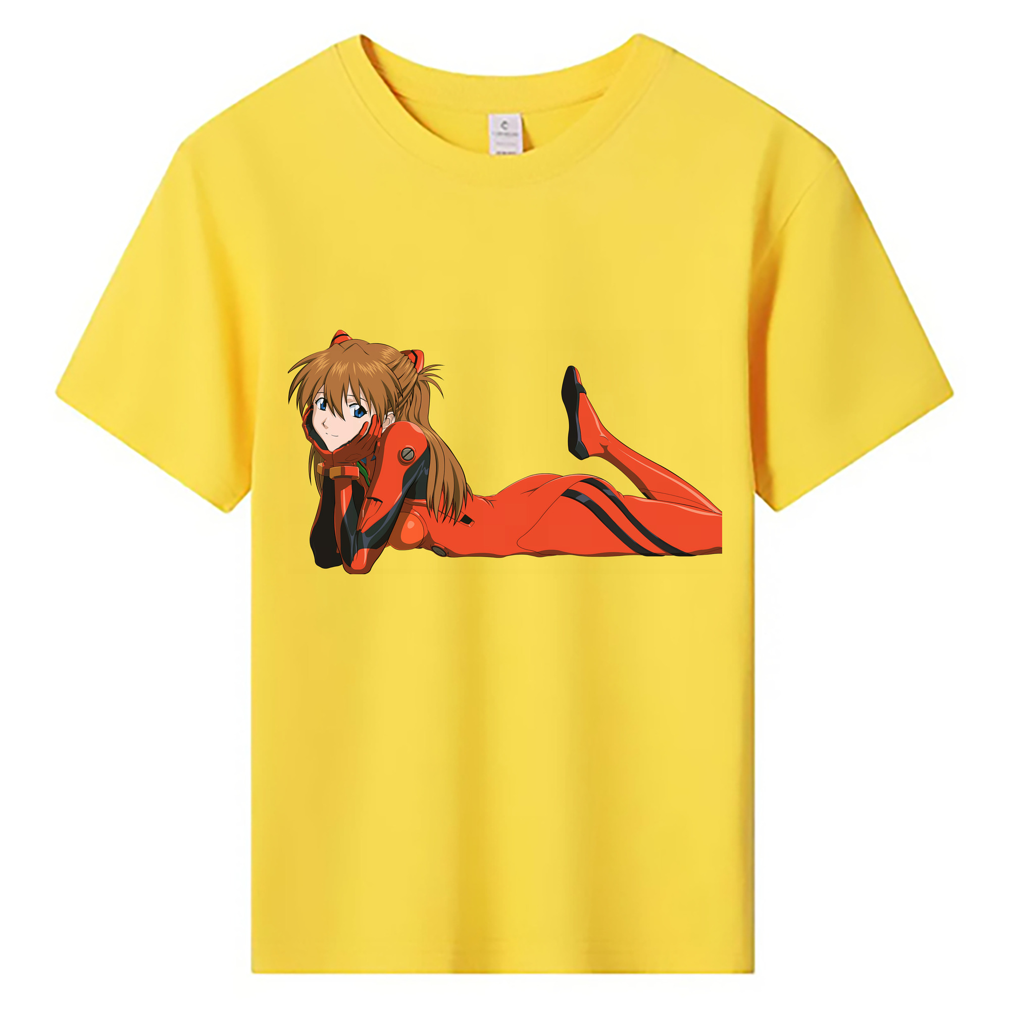 （画像用） EVA 新世紀エヴァンゲリオン 綿100％キッズTシャツ（フロントプリント）