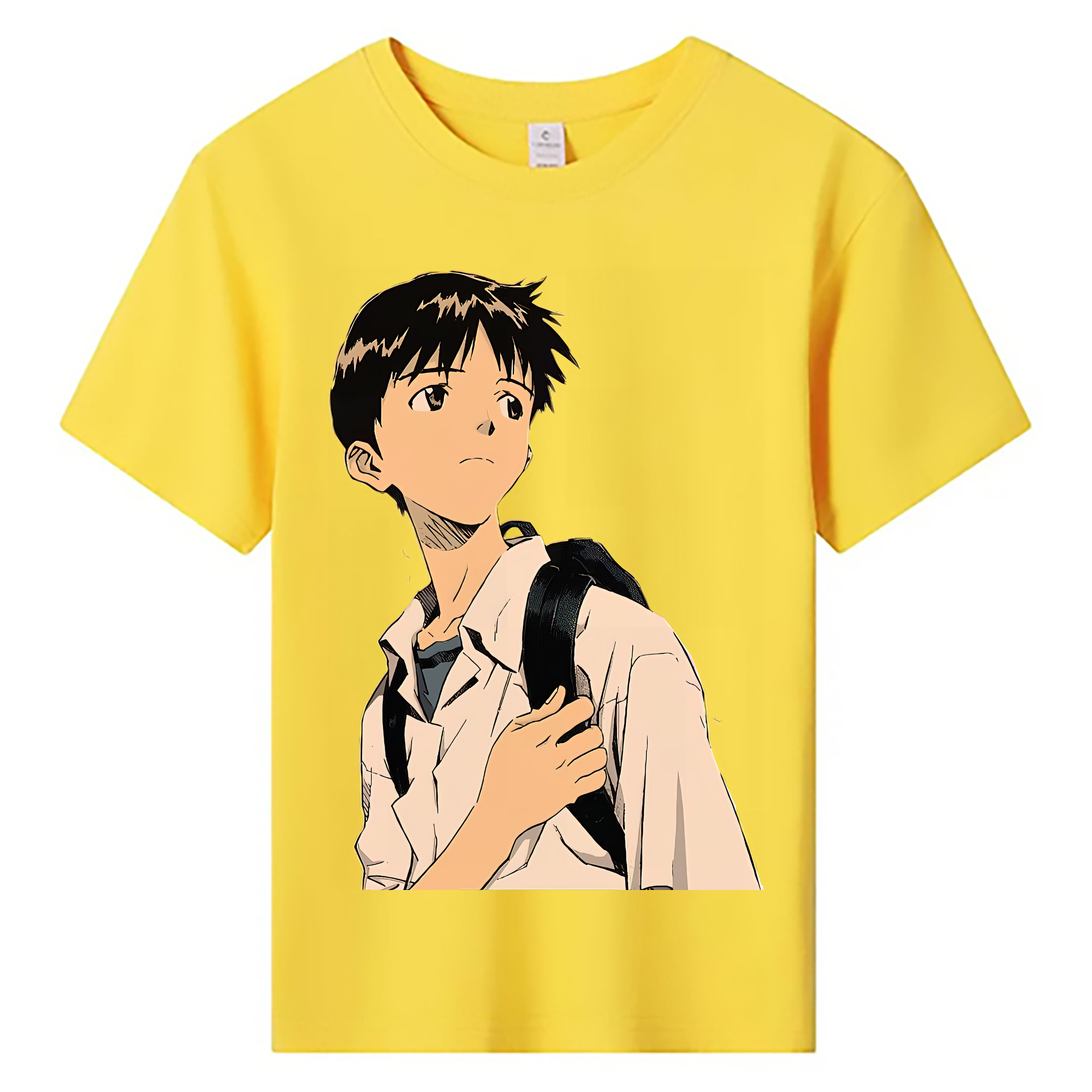 （画像用） EVA 新世紀エヴァンゲリオン 綿100％キッズTシャツ（フロントプリント）