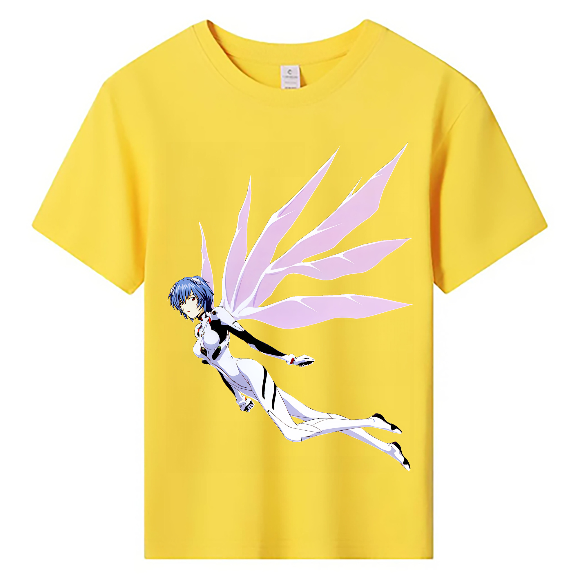 （画像用） EVA 新世紀エヴァンゲリオン 綿100％キッズTシャツ（フロントプリント）