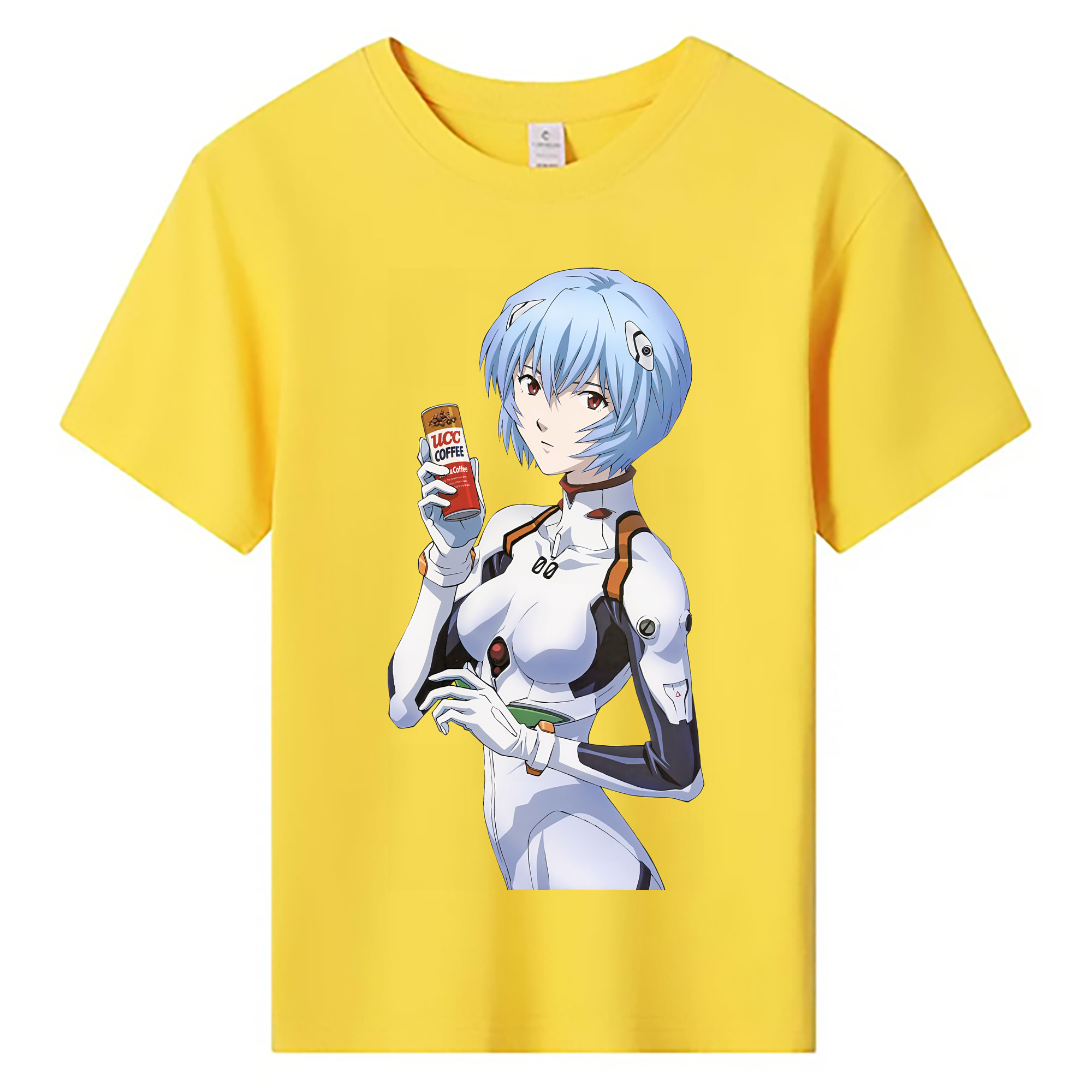 （画像用） EVA 新世紀エヴァンゲリオン 綿100％キッズTシャツ（フロントプリント）